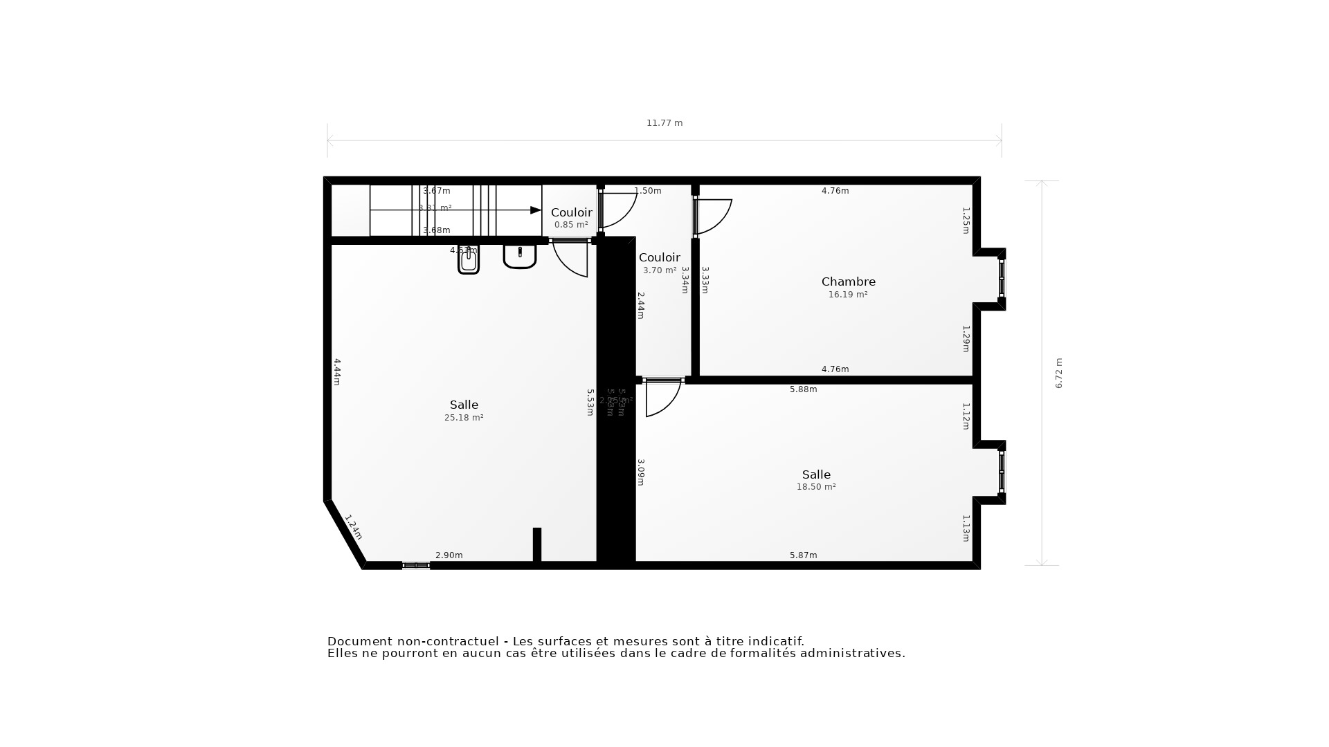 Vente Maison ST PALAIS DE PHIOLIN - 6 pièces - 154 m² - (17800)