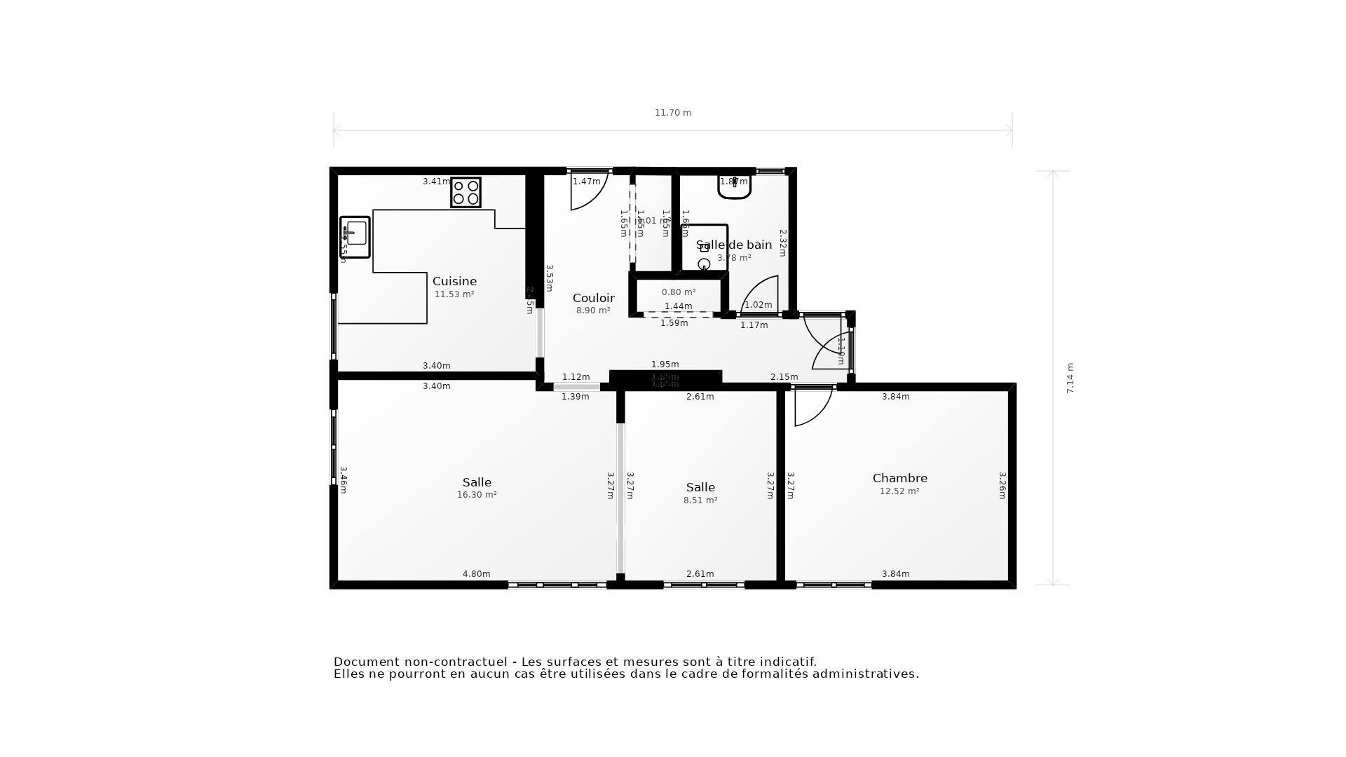 Vente Appartement CONCARNEAU - 3 pièces - 70 m² - (29900)