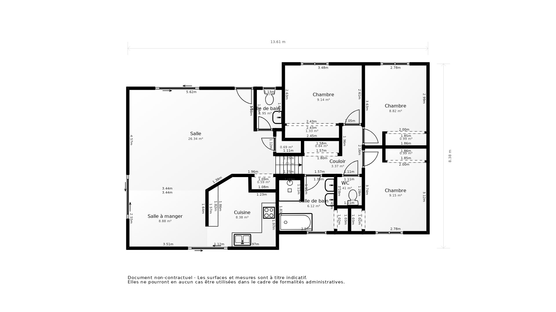 Vente Maison STRENQUELS - 4 pièces - 97,1 m² - (46110)