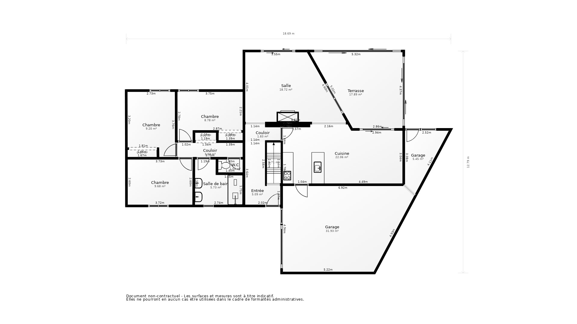 Vente Maison LE POIRE SUR VIE - 5 pièces - 107 m² - (85170)