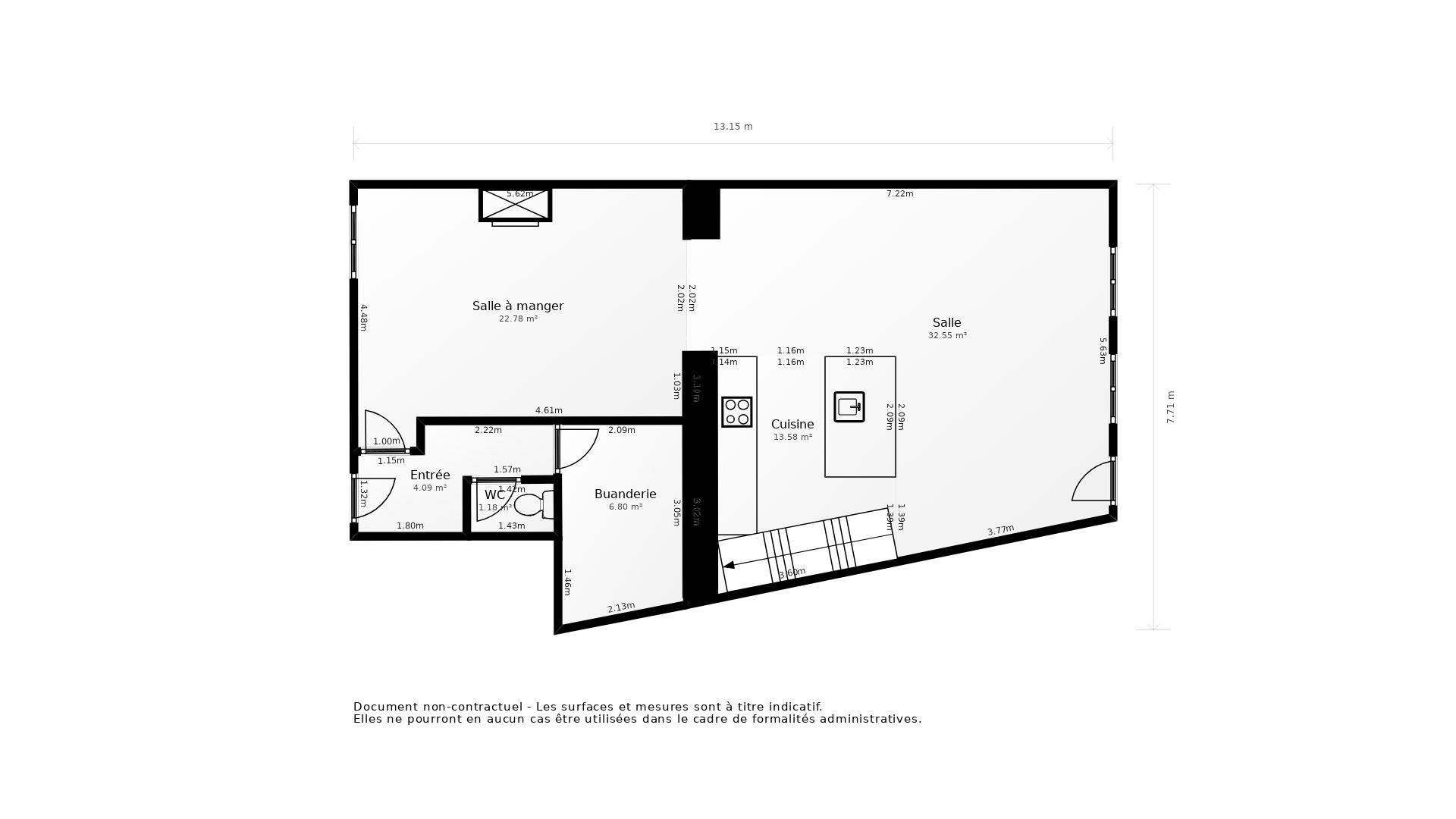 Vente Maison AUTHON EBEON - 5 pièces - 127 m² - (17770)