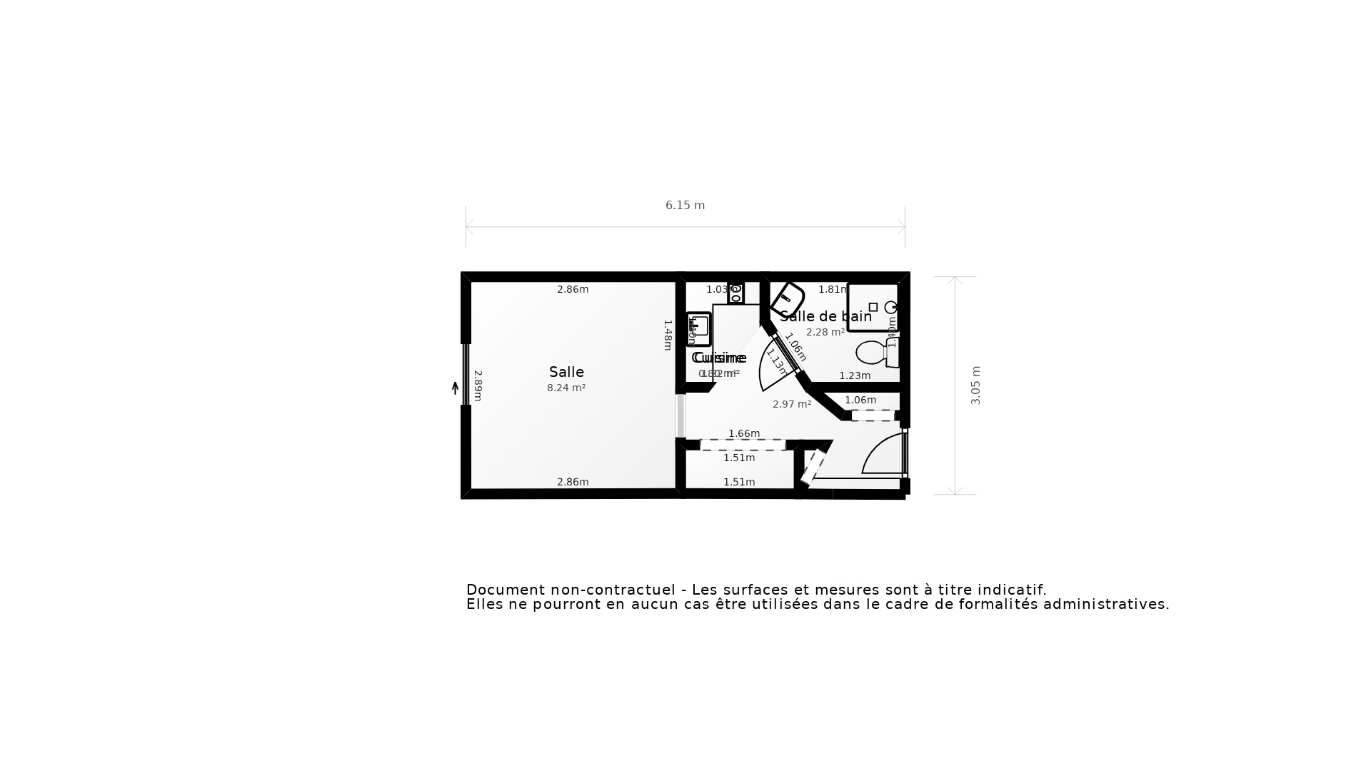 Vente Appartement SOORTS HOSSEGOR - 1 pièce - 18 m² - (40150)