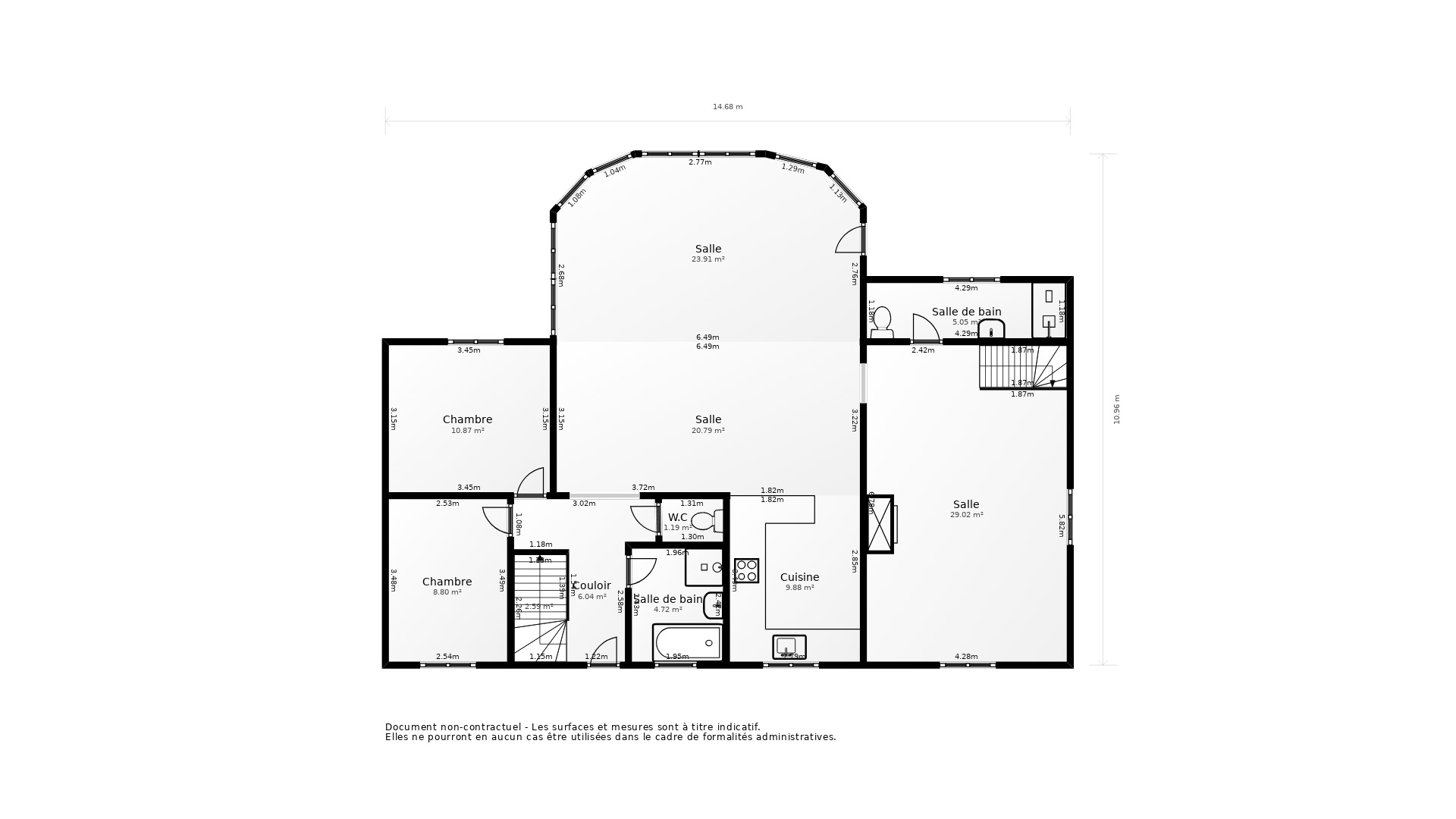 Vente Maison ATHEE SUR CHER - 9 pièces - 170 m² - (37270)