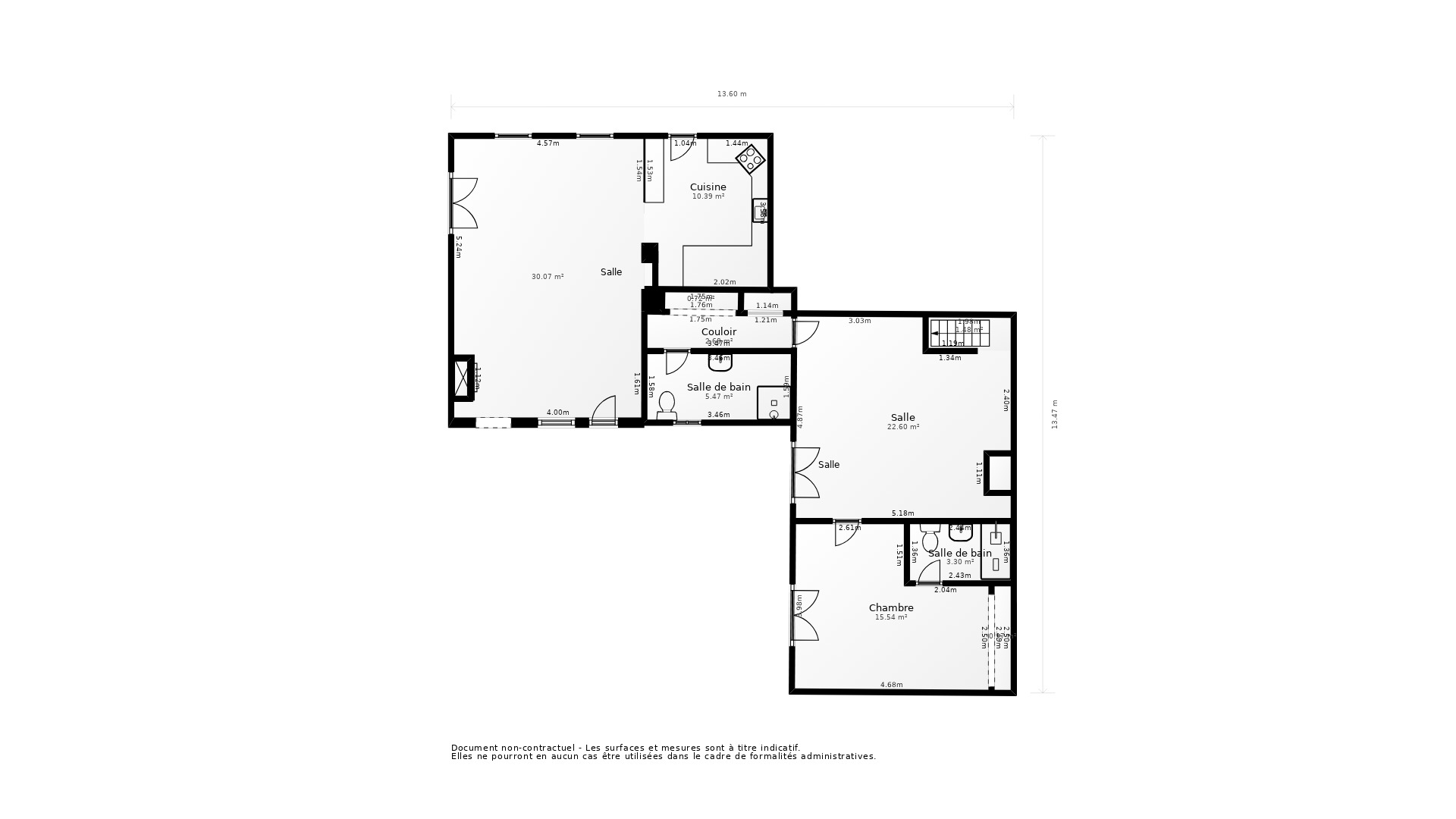 Vente Maison ST AIGULIN - 4 pièces - 127 m² - (17360)