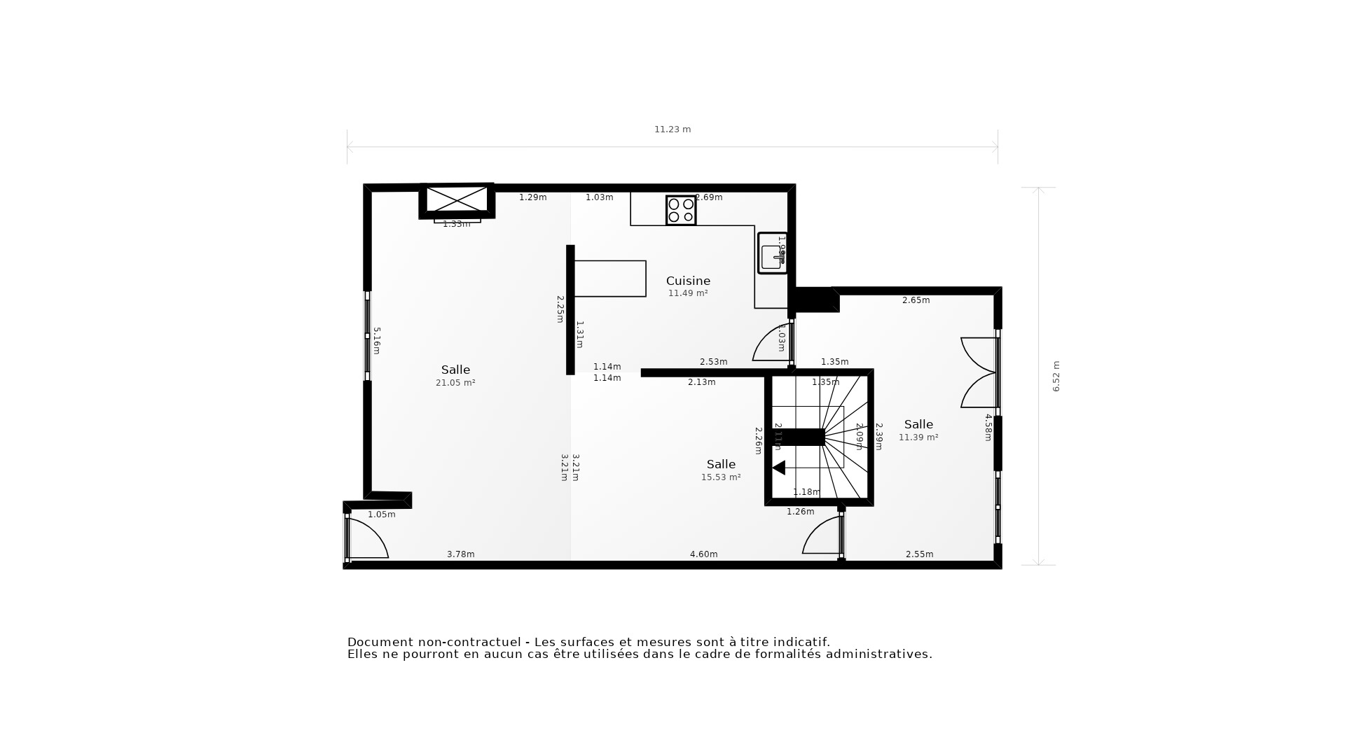 Vente Maison STE SOULLE - 5 pièces - 102 m² - (17220)