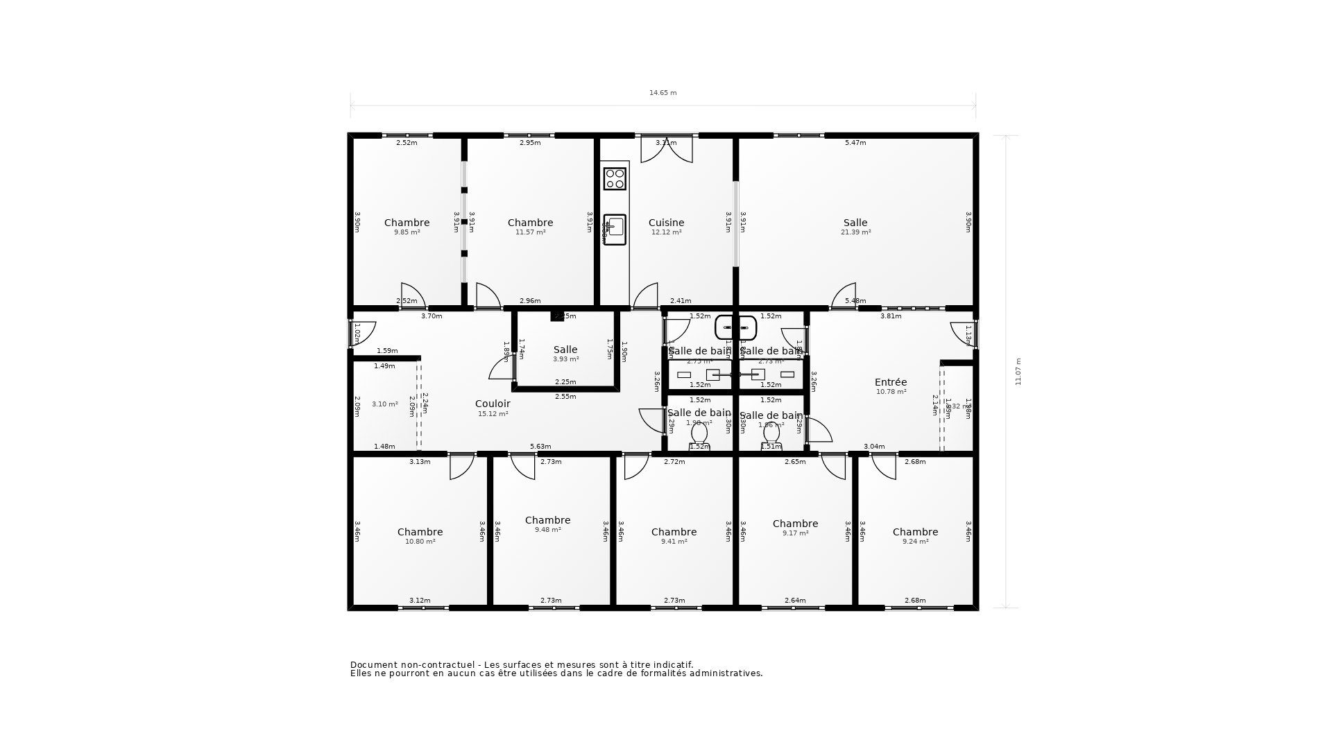 Vente Appartement CALUIRE ET CUIRE - 8 pièces - 148 m² - (69300)