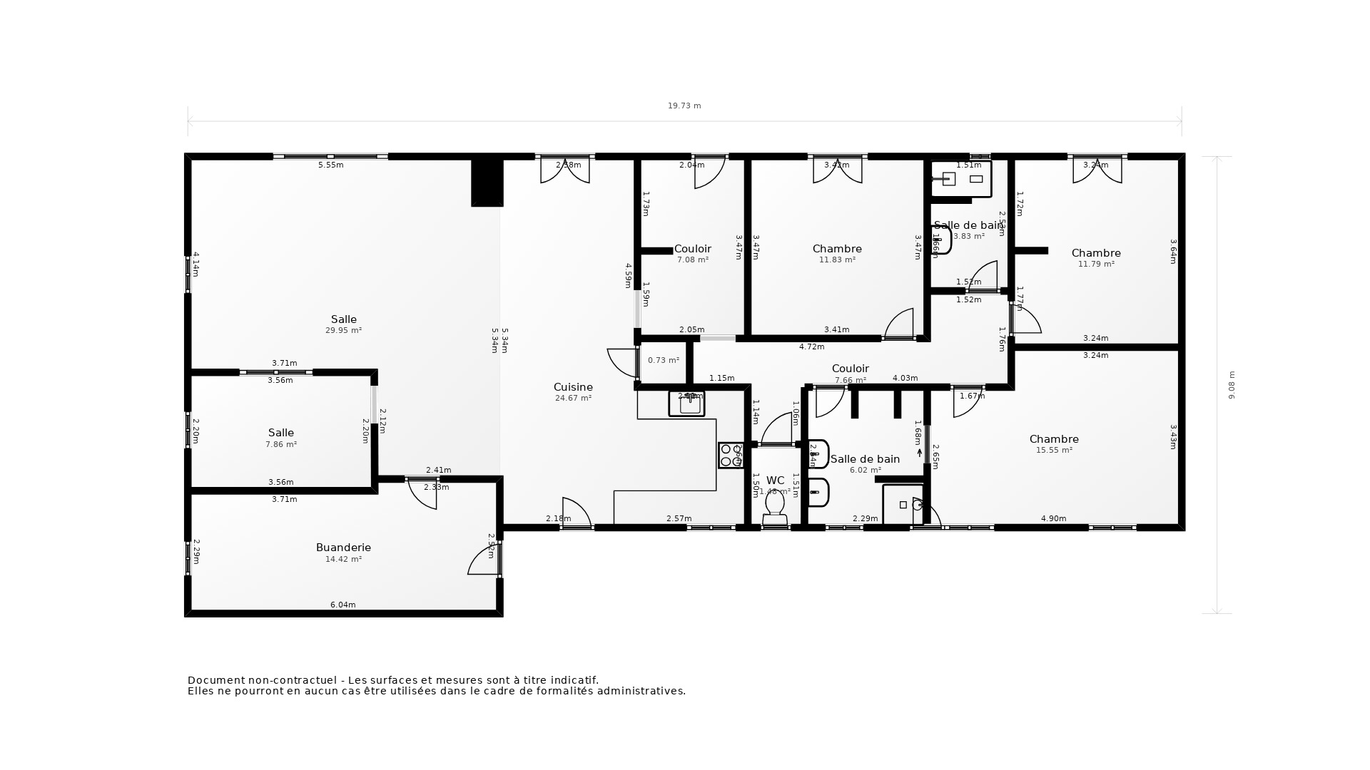 Vente Maison GIMEUX - 4 pièces - 148 m² - (16130)