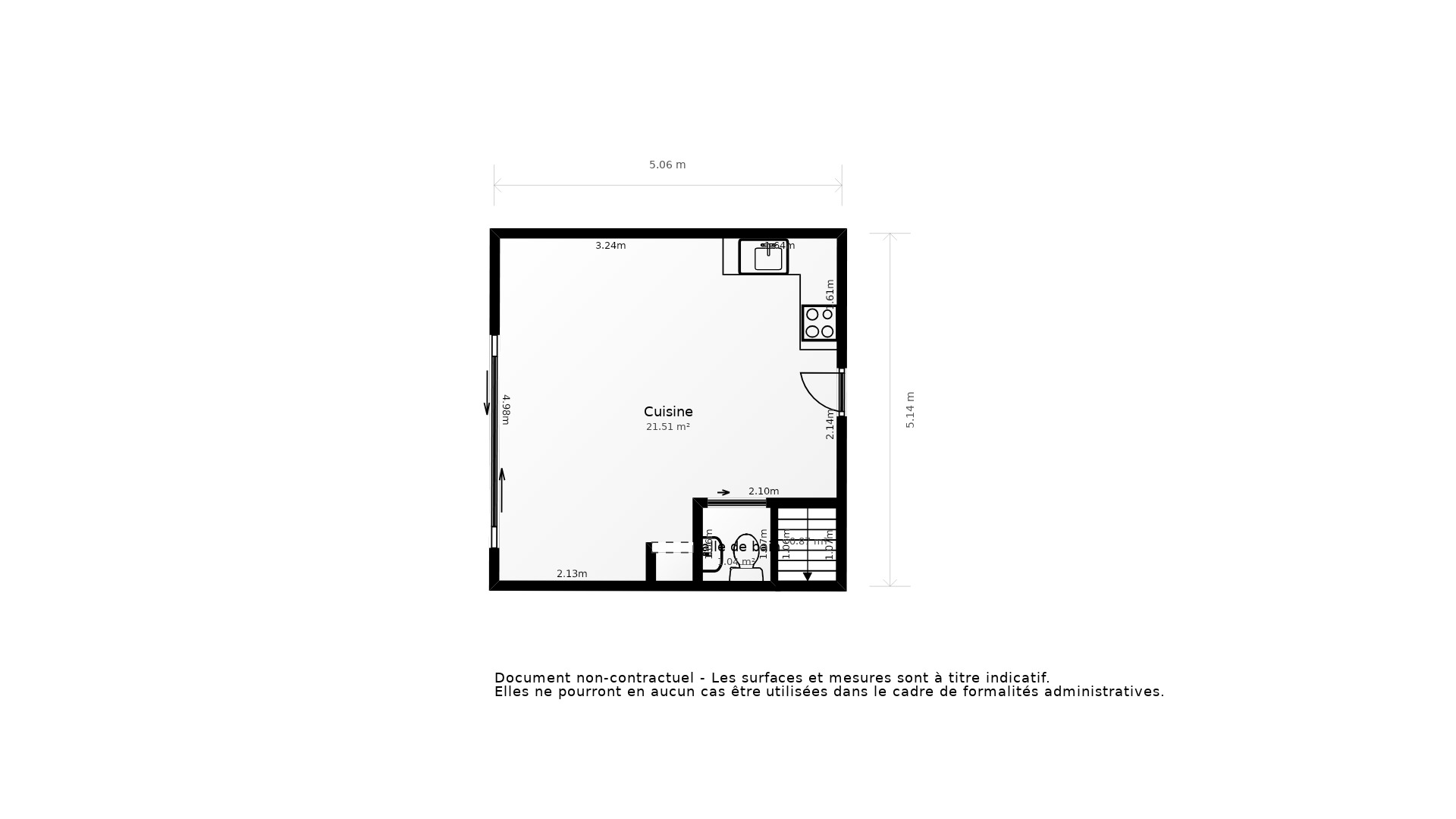Vente Maison ST DENIS D OLERON - 3 pièces - 39 m² - (17650)