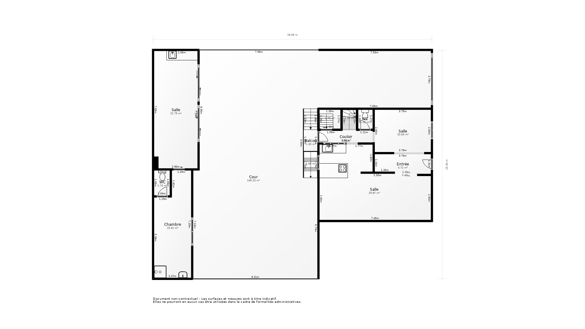 Vente Maison EAUBONNE - 7 pièces - 190 m² - (95600)