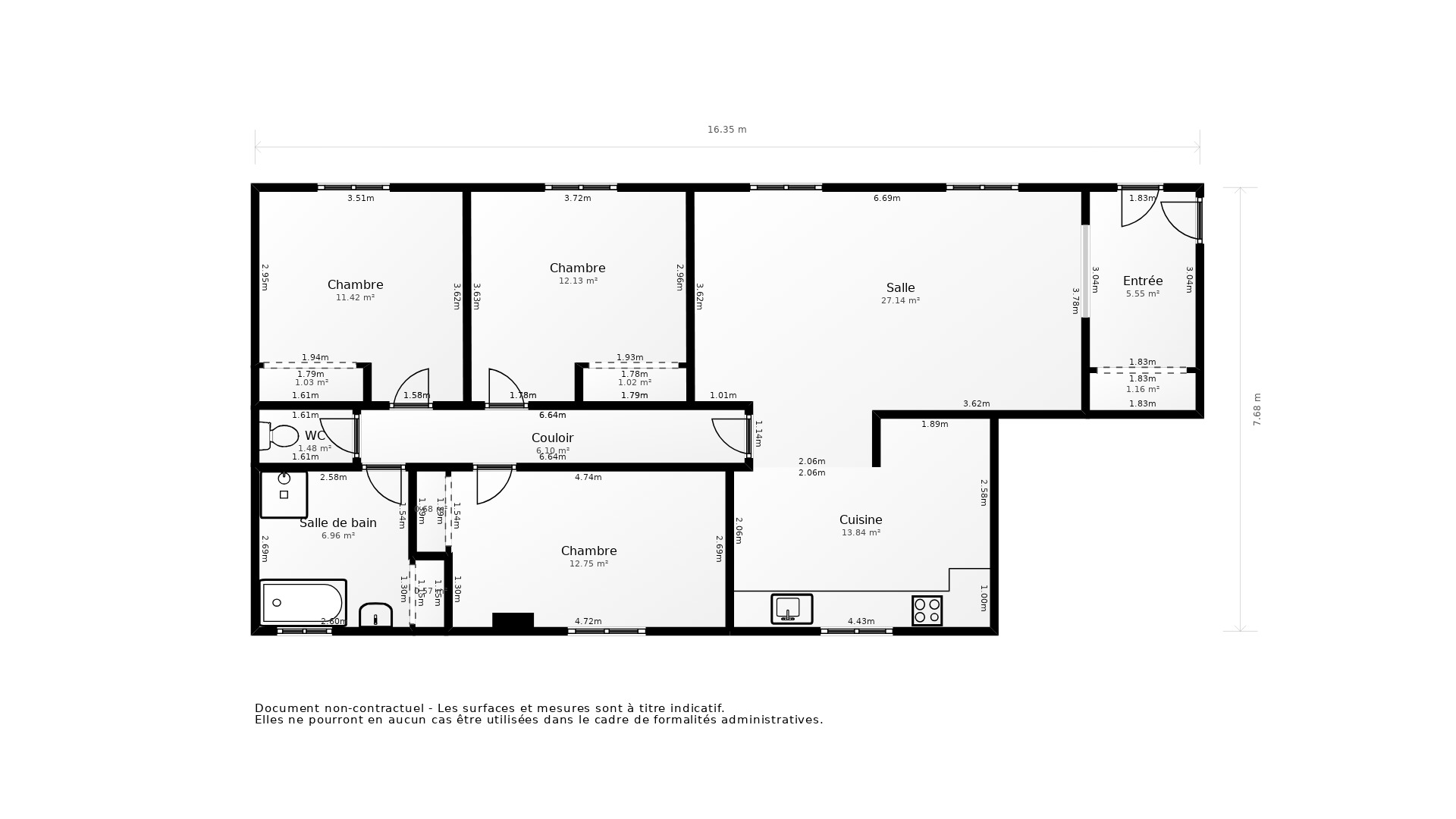 Vente Appartement ANGLET - 4 pièces - 109 m² - (64600)
