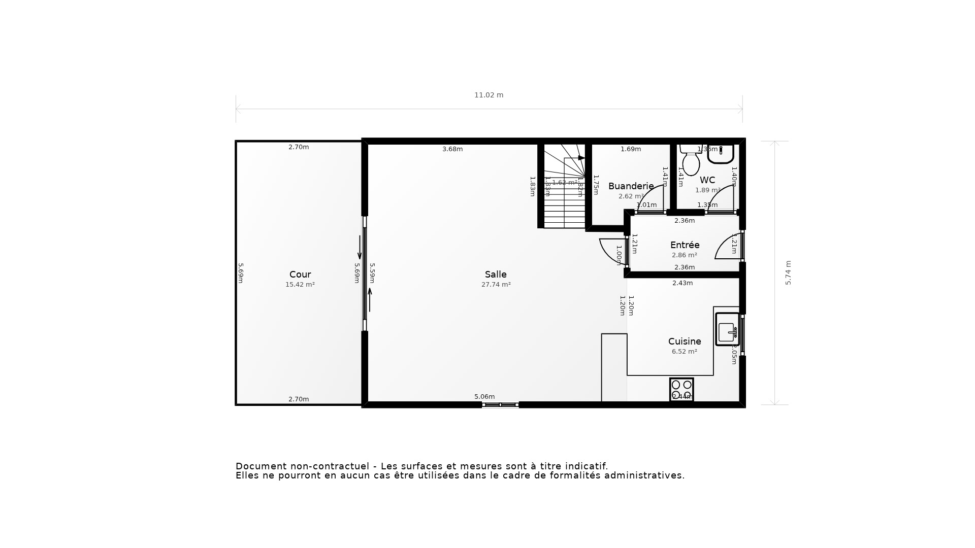 Vente Maison PESSAC - 4 pièces - 85 m² - (33600)