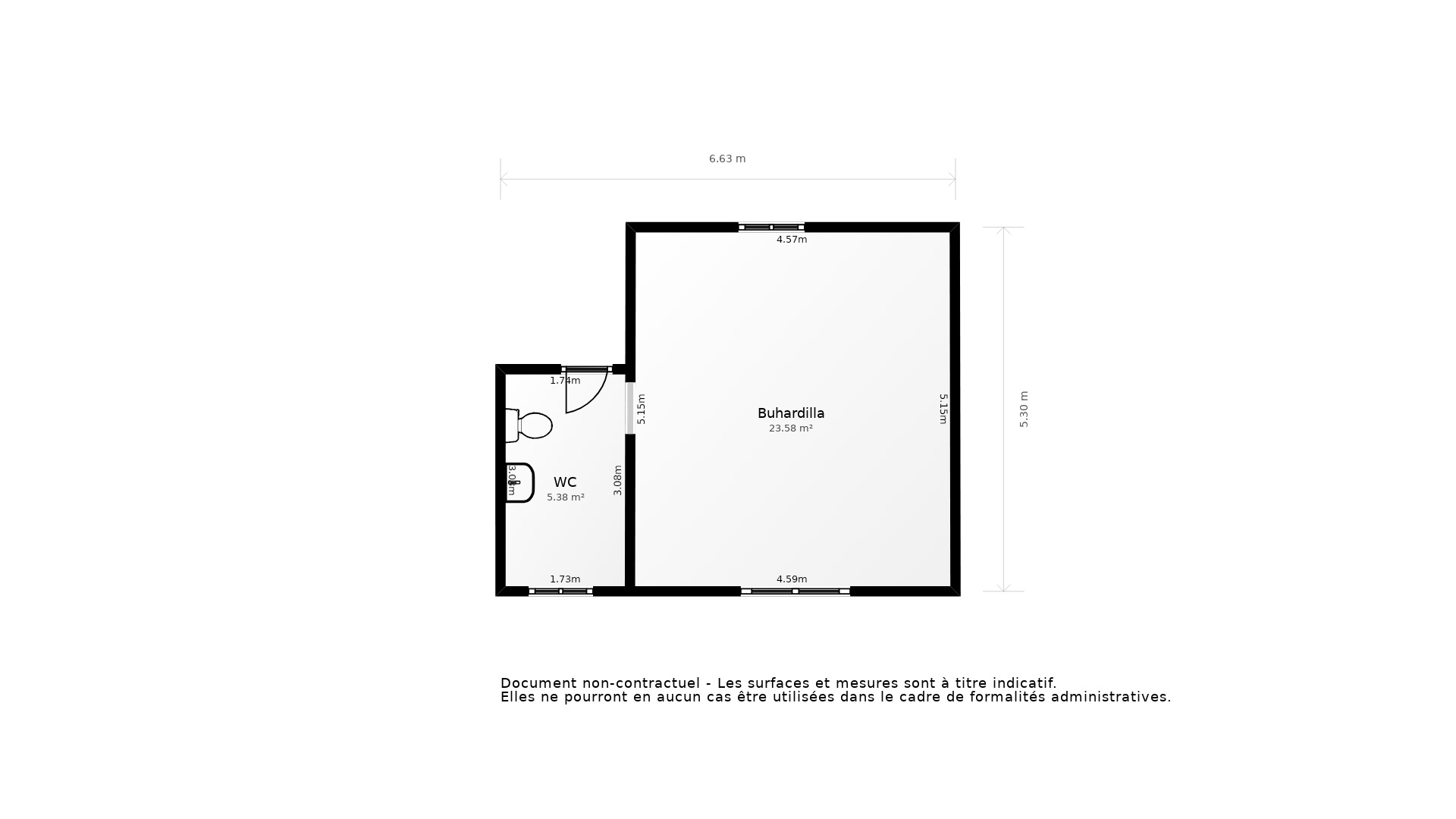 Vente Appartement DOUARNENEZ - 5 pièces - 75 m² - (29100)