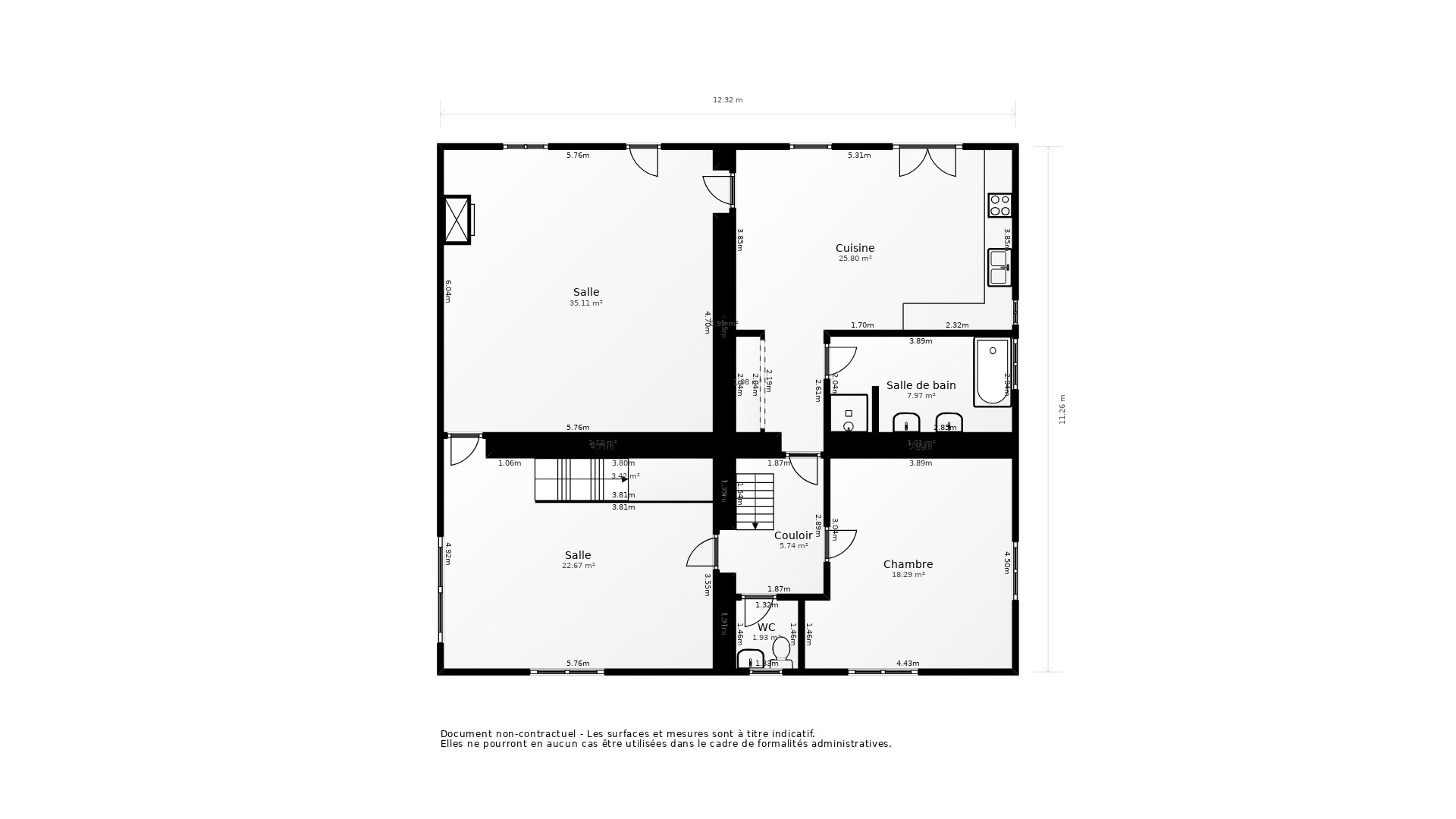 Vente Maison ECOYEUX - 8 pièces - 225 m² - (17770)