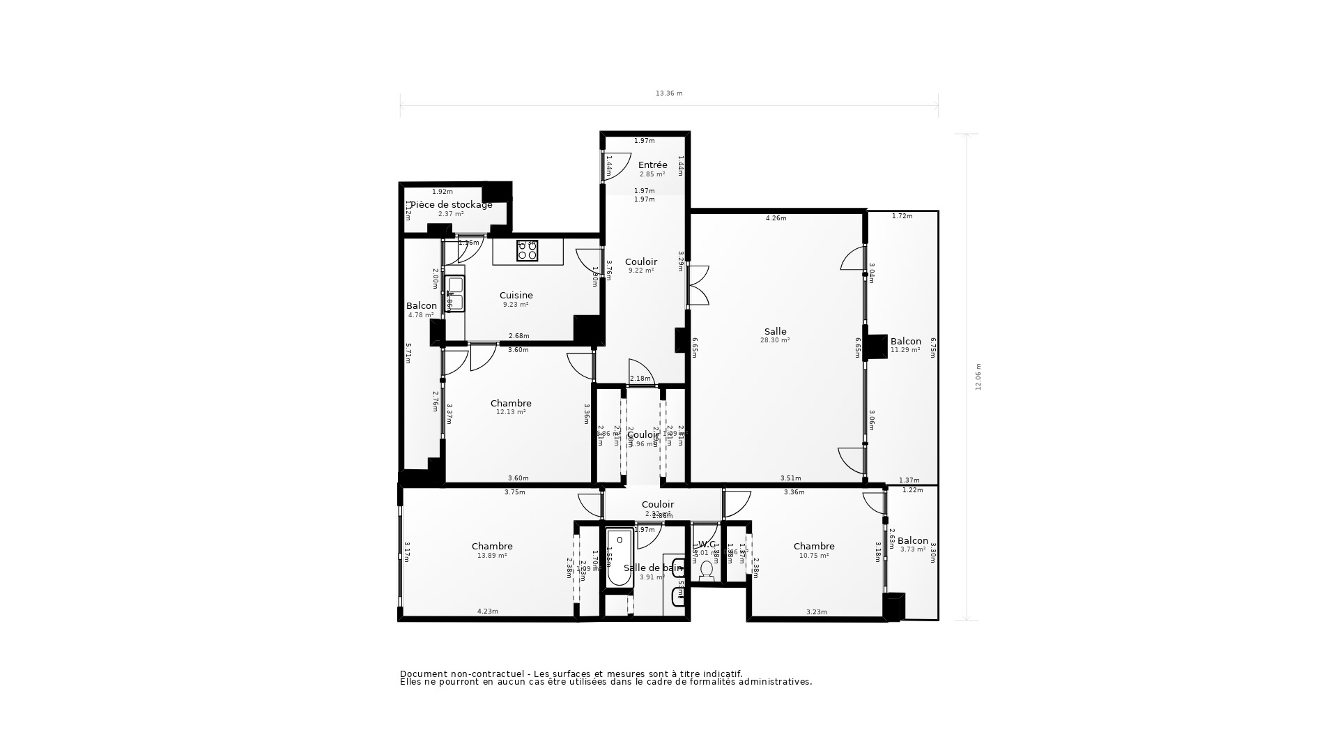 Vente Appartement CALUIRE ET CUIRE - 5 pièces - 117,1 m² - (69300)