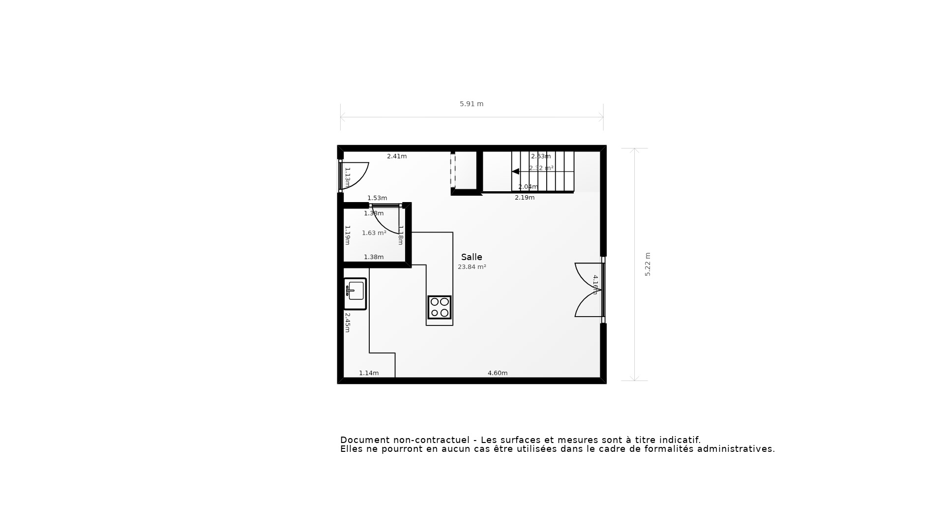 Vente Appartement LE TEICH - 3 pièces - 60 m² - (33470)