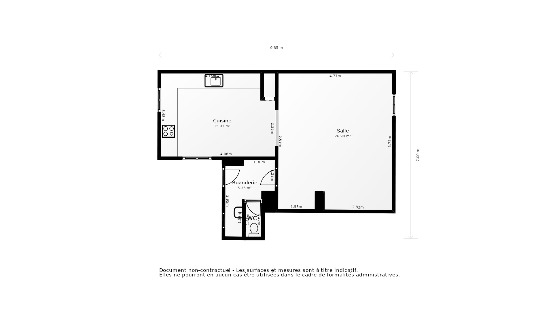 Vente Maison LAMPAUL GUIMILIAU - 4 pièces - 87 m² - (29400)