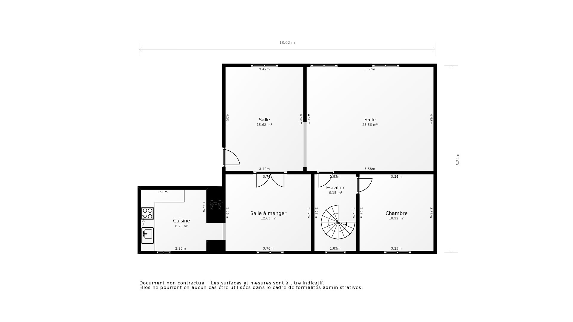 Vente Appartement MONTLUCON - 8 pièces - 149 m² - (03100)