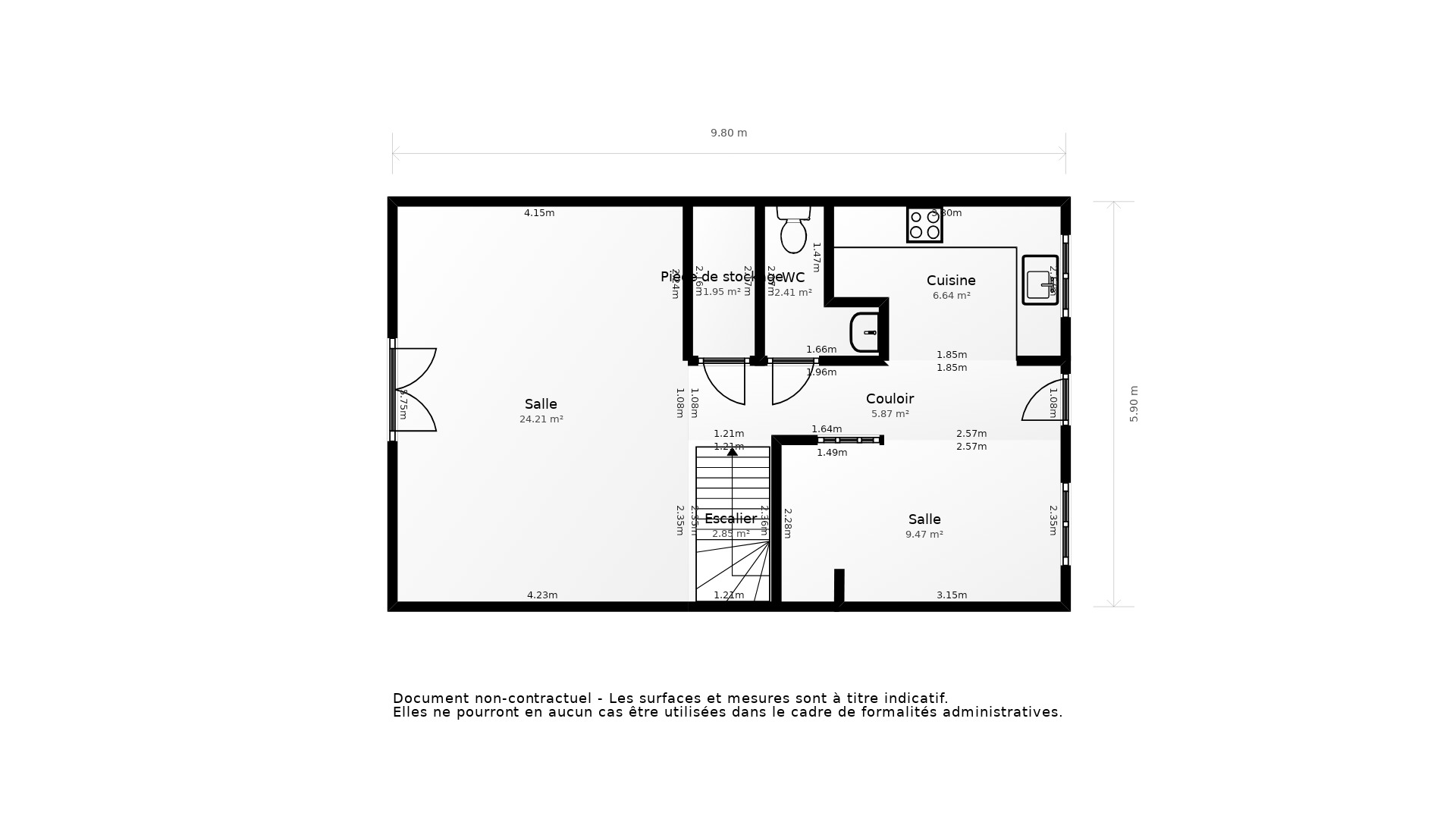 Vente Maison JUVIGNAC - 5 pièces - 98 m² - (34990)