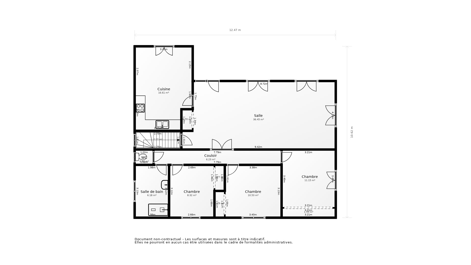 Vente Maison MARMANDE - 5 pièces - 110 m² - (47200)