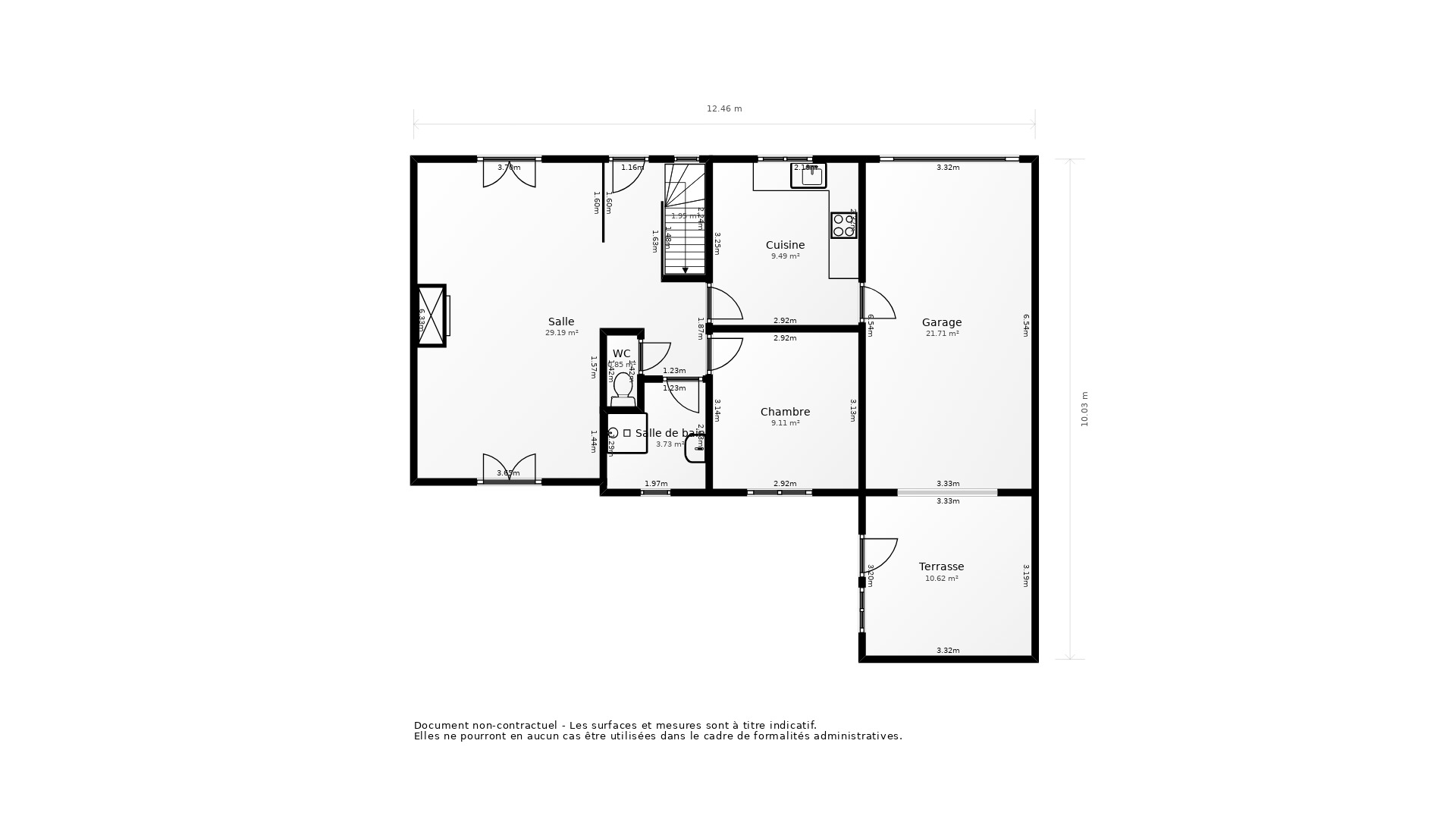 Vente Maison ST MARTIN DES CHAMPS - 5 pièces - 97 m² - (29600)