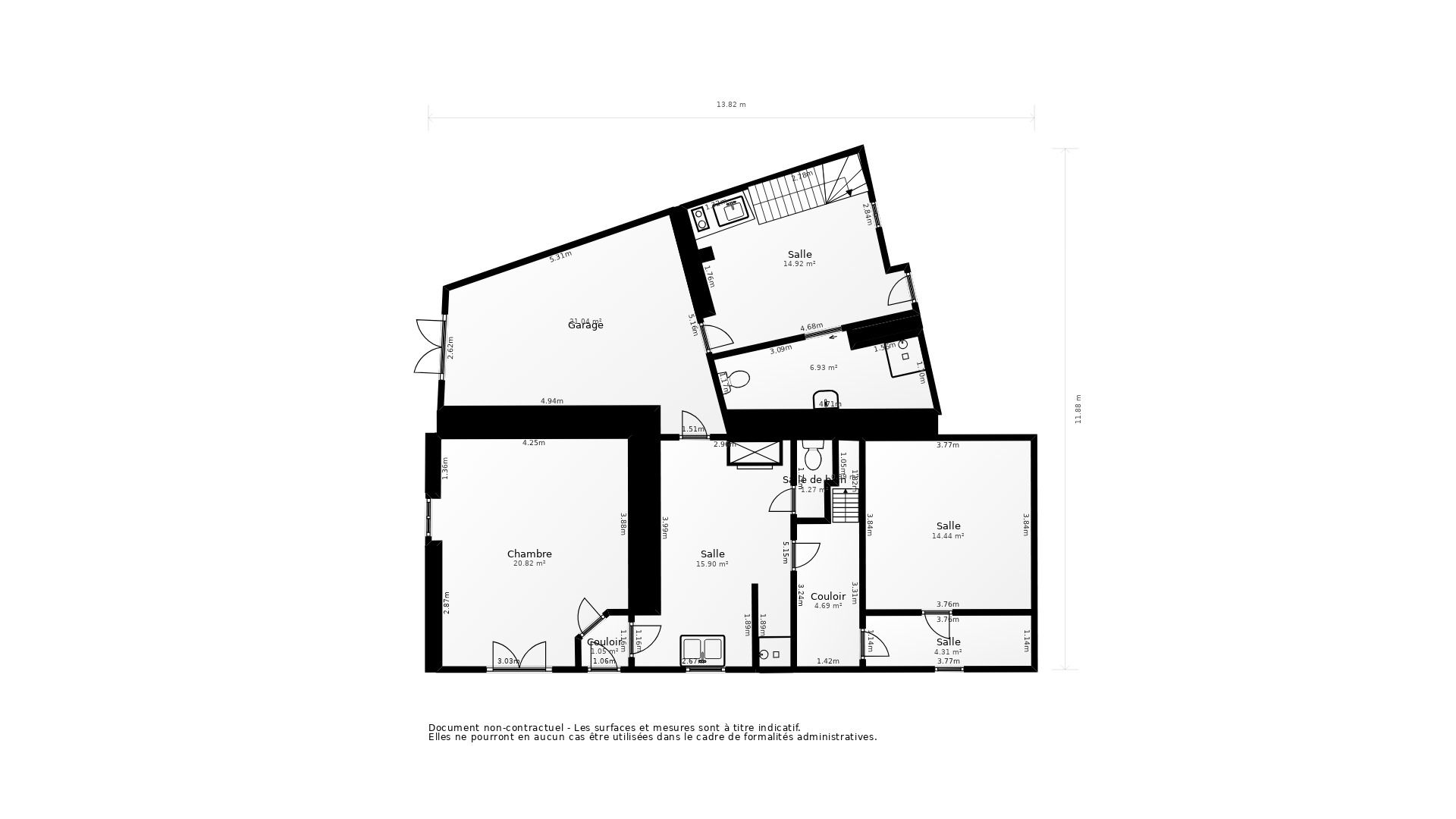 Vente Maison MELLE - 12 pièces - 257 m² - (79500)