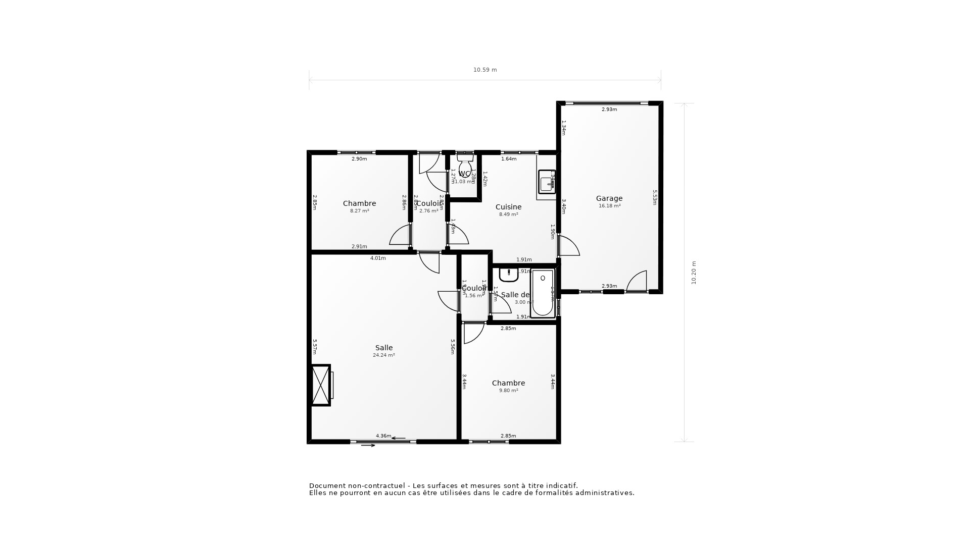 Vente Maison ST GEORGES D OLERON - 3 pièces - 67 m² - (17190)