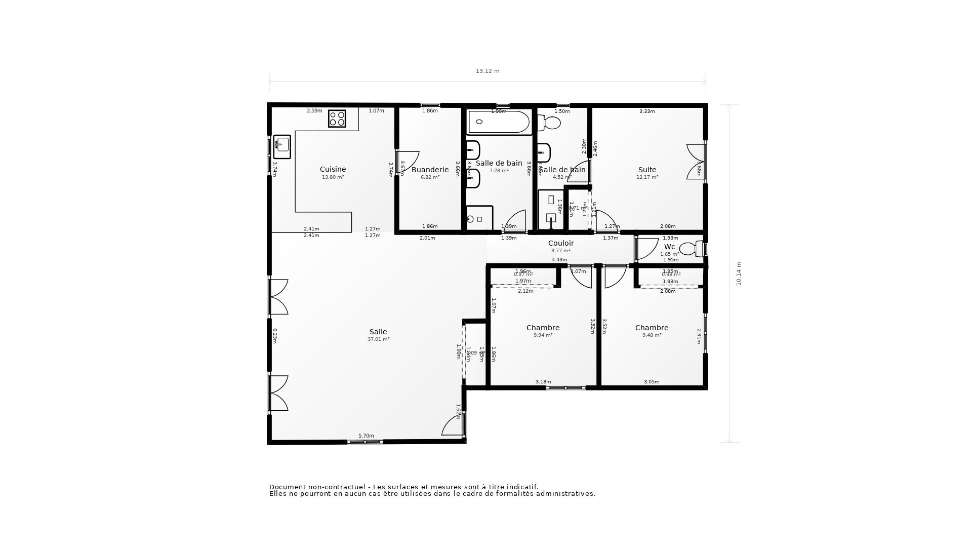 Vente Maison ST GEORGES DE DIDONNE - 5 pièces - 120 m² - (17110)