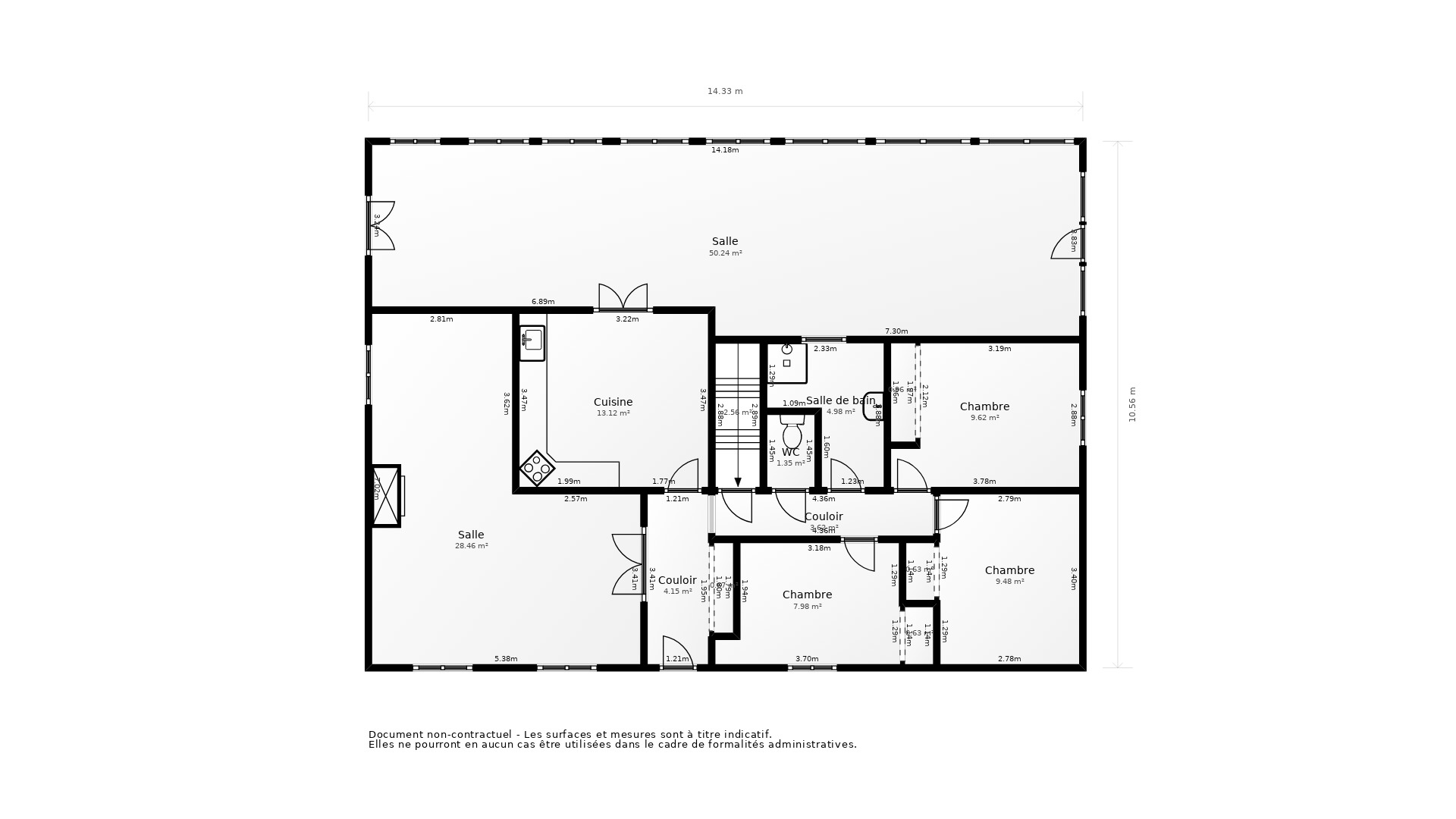 Vente Maison MARMANDE - 4 pièces - 91 m² - (47200)
