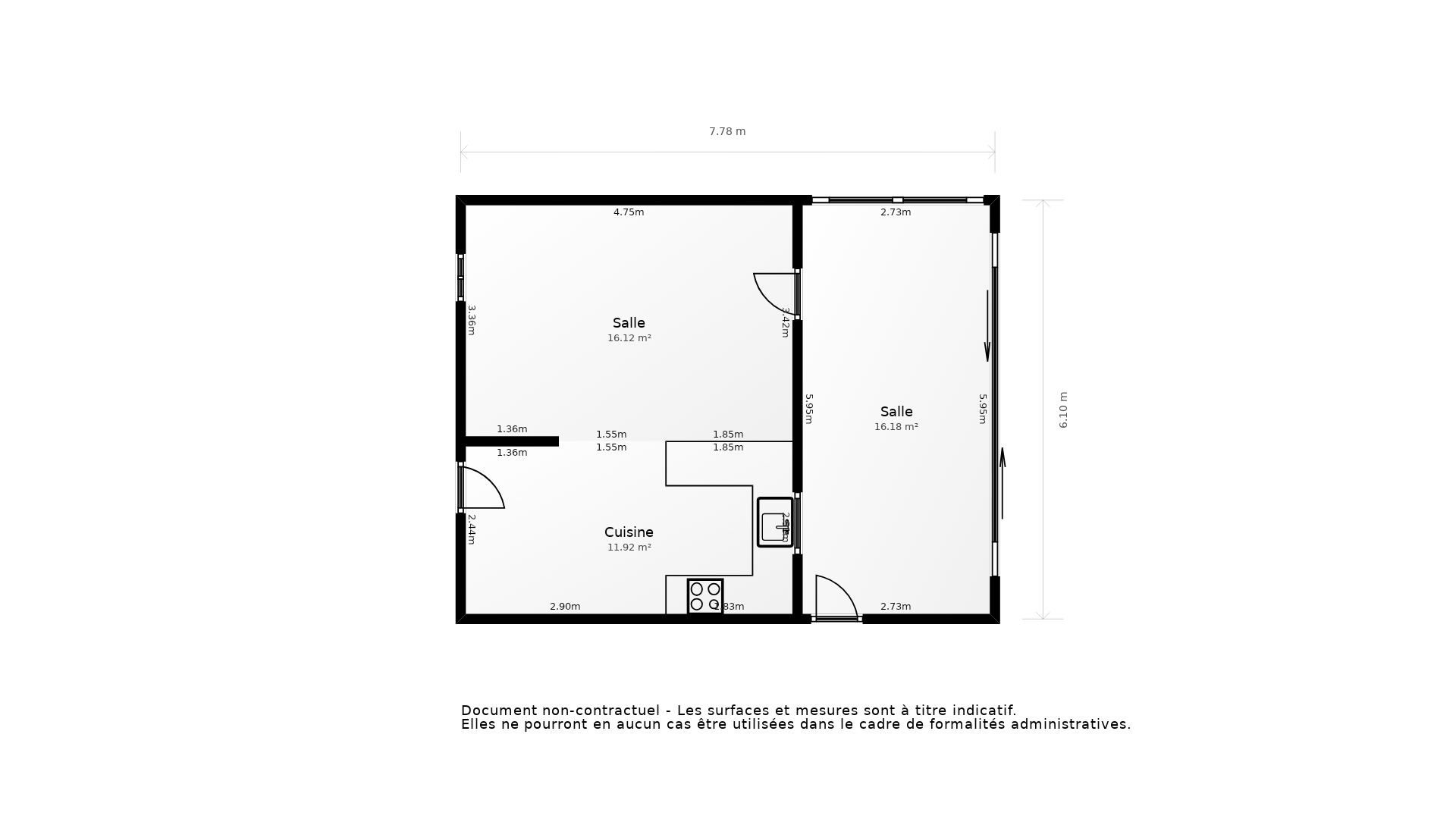 Vente Maison MORLAIX - 3 pièces - 78 m² - (29600)