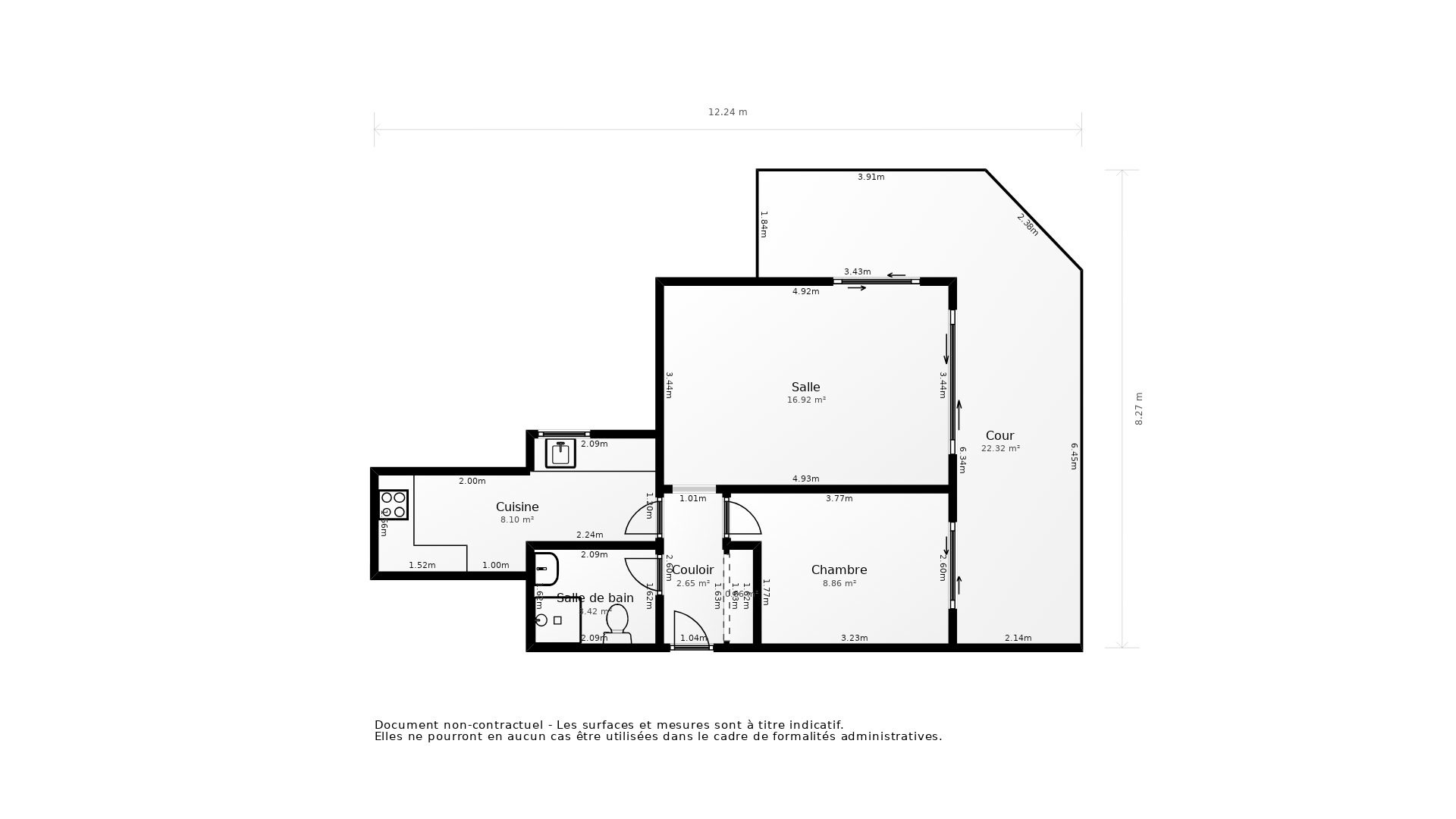 Vente Appartement FONTENAY AUX ROSES - 2 pièces - 42 m² - (92260)