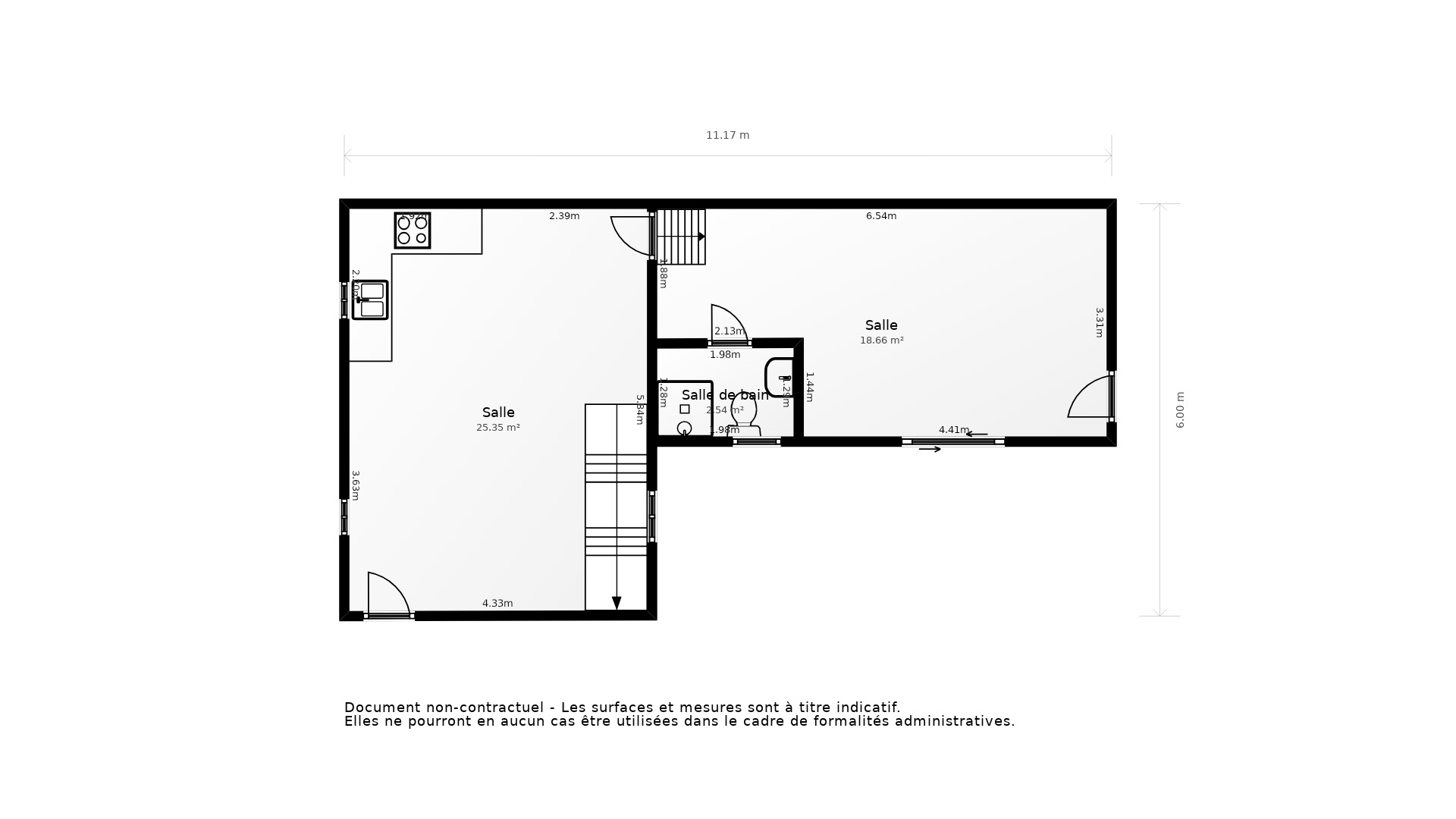 Vente Maison AUDIERNE - 3 pièces - 75 m² - (29770)