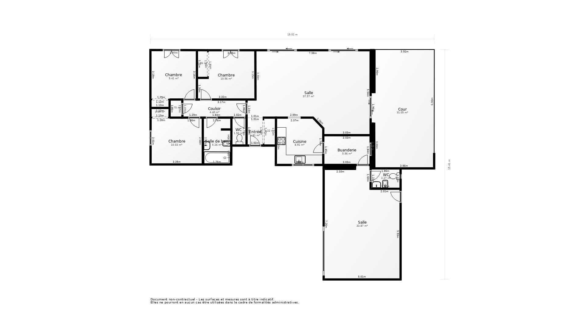 Vente Maison JONZAC - 4 pièces - 96 m² - (17500)