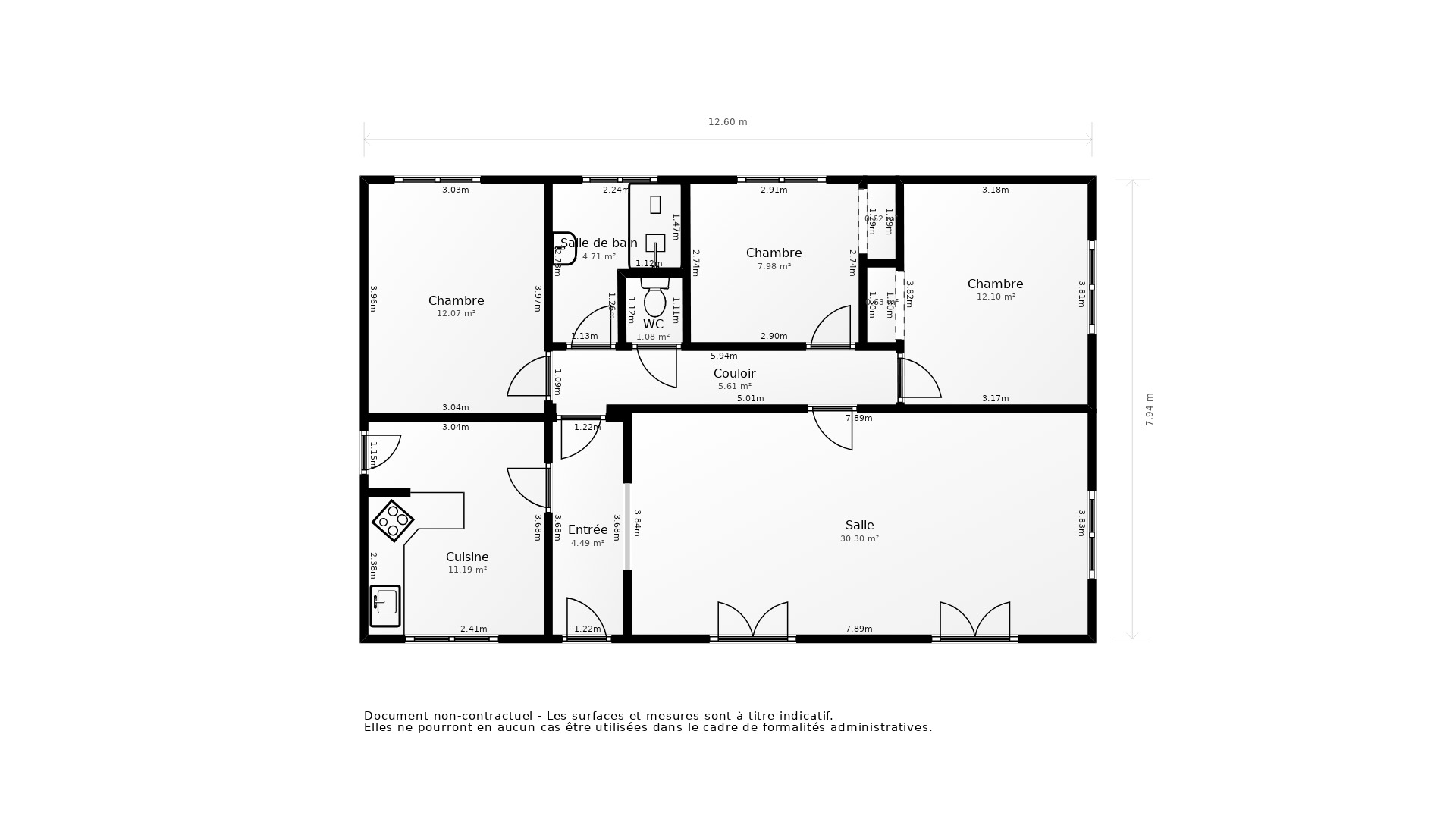 Vente Maison ROCAMADOUR - 4 pièces - 87,3 m² - (46500)