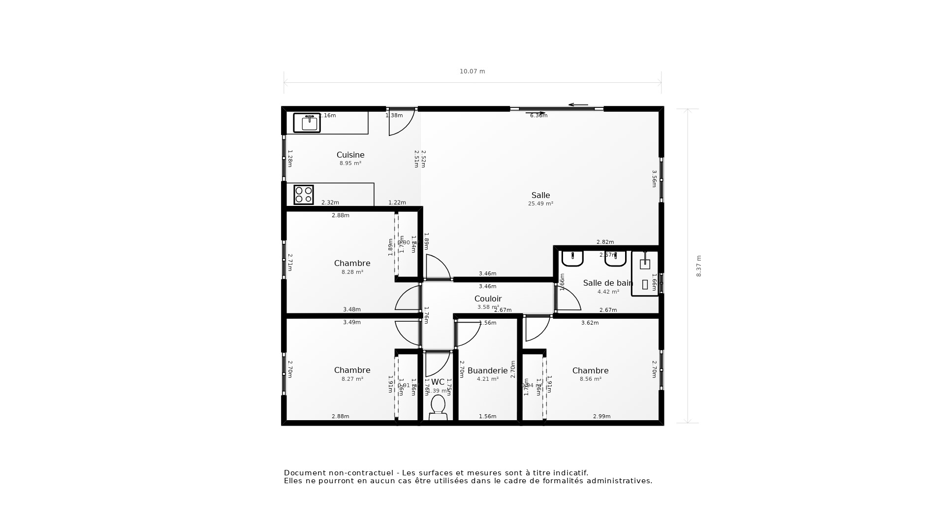 Vente Maison ST JEAN D ILLAC - 4 pièces - 81 m² - (33127)