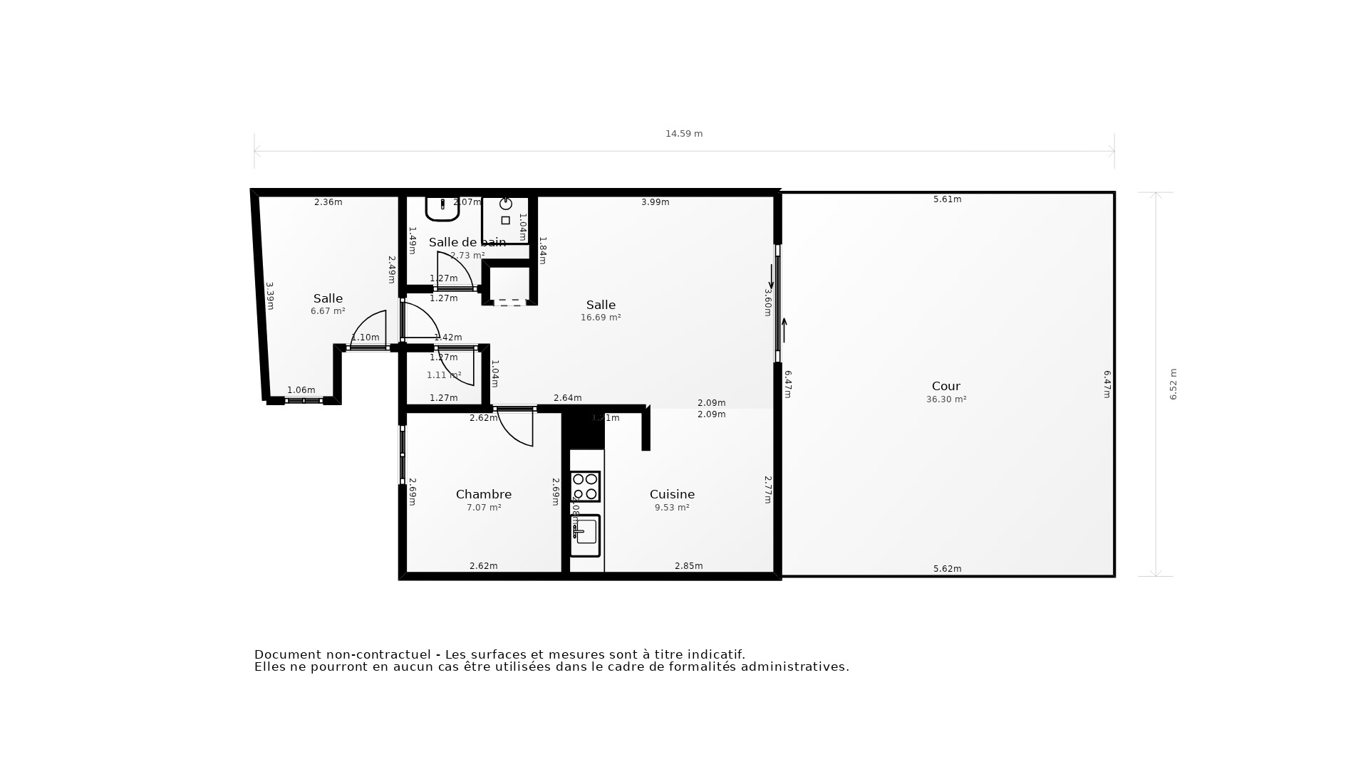 Vente Maison AGDE - 3 pièces - 41 m² - (34300)