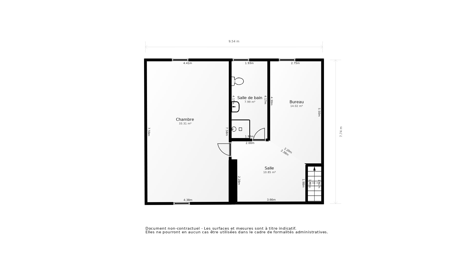 Vente Appartement MONTAUBAN - 4 pièces - 159 m² - (82000)