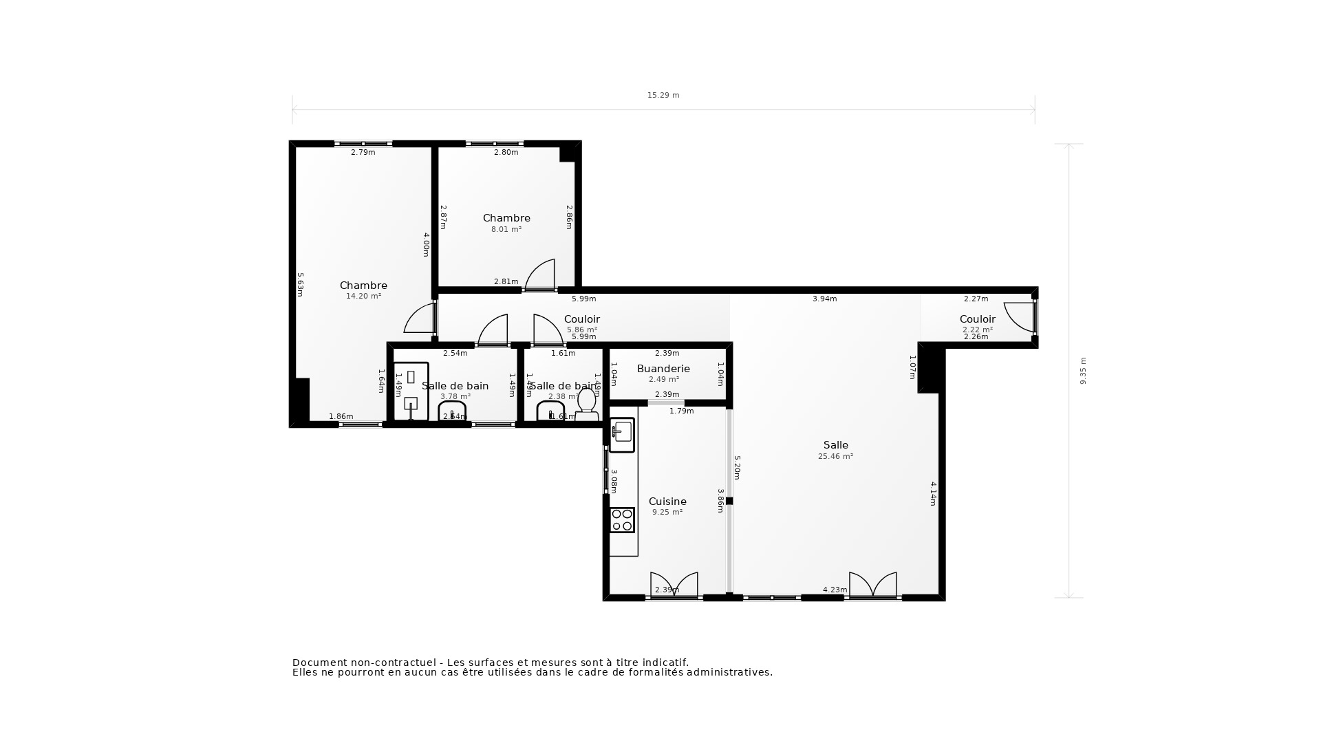 Vente Appartement L ISLE ADAM - 4 pièces - 84 m² - (95290)