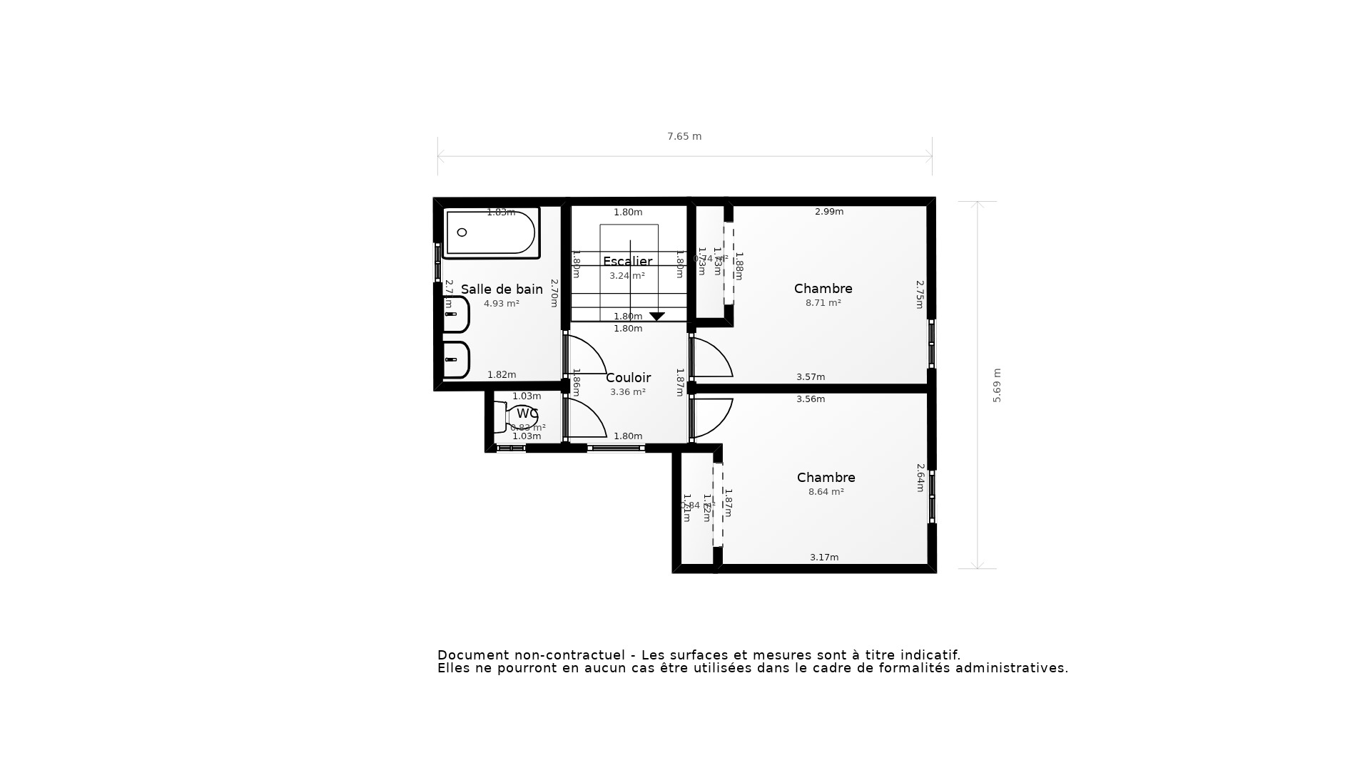 Vente Maison ST LOUIS DE MONTFERRAND - 3 pièces - 65 m² - (33440)