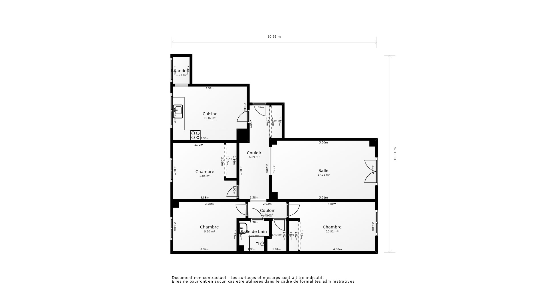 Vente Appartement LYON 06 - 4 pièces - 68,5 m² - (69006)