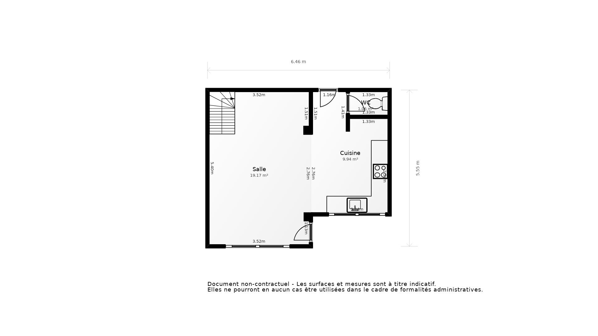 Vente Maison BORDEAUX - 3 pièces - 67 m² - (33300)