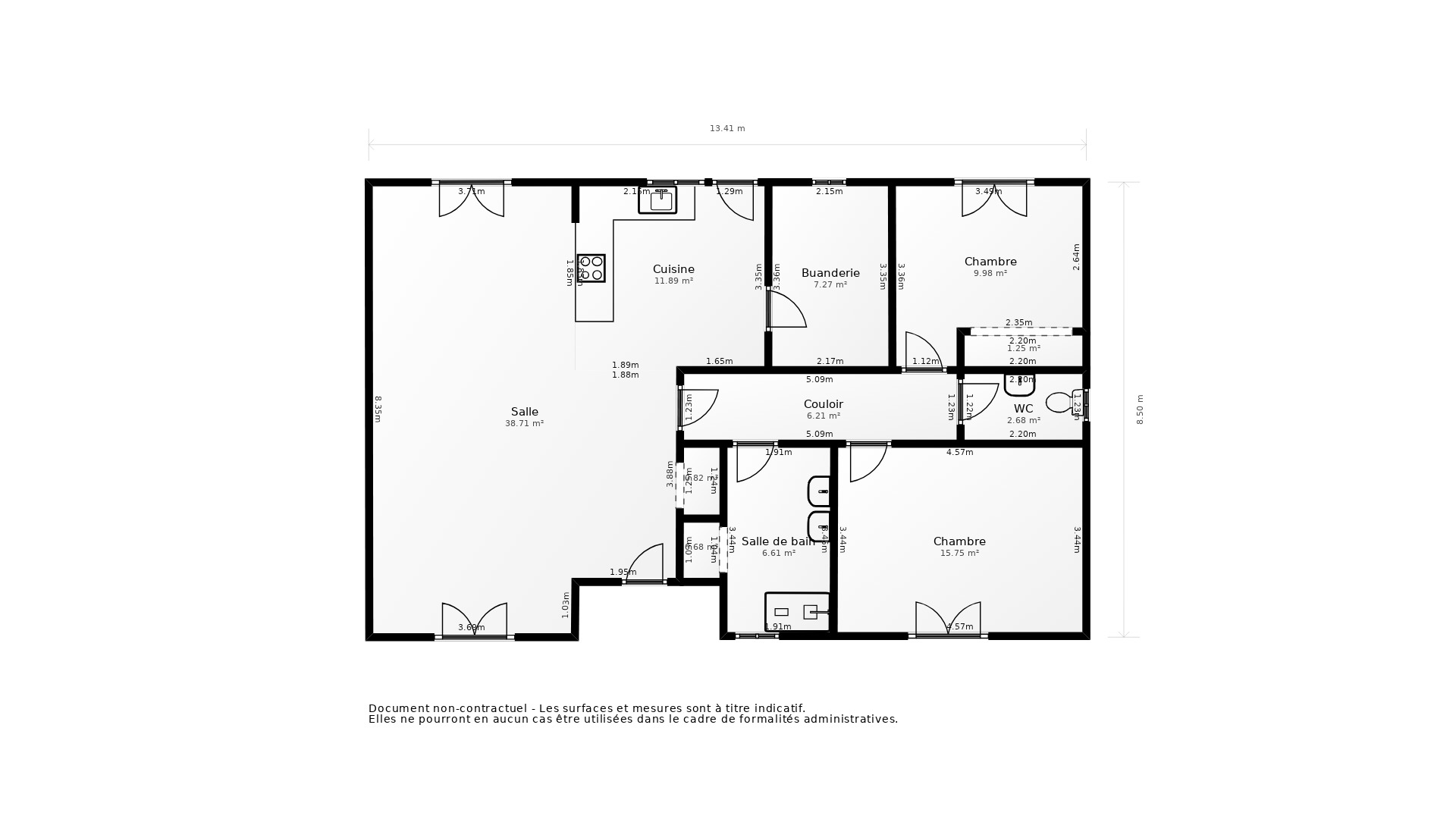 Vente Maison IZON - 3 pièces - 123 m² - (33450)