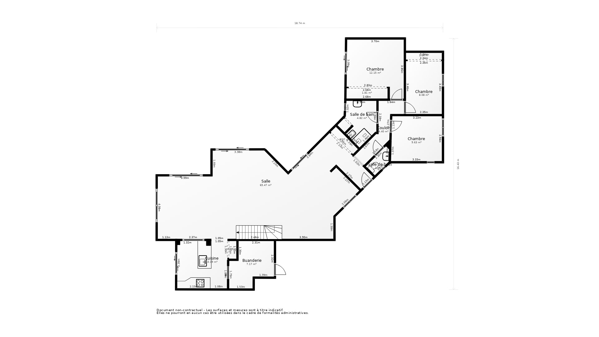 Vente Maison PERIGNY - 6 pièces - 150 m² - (17180)