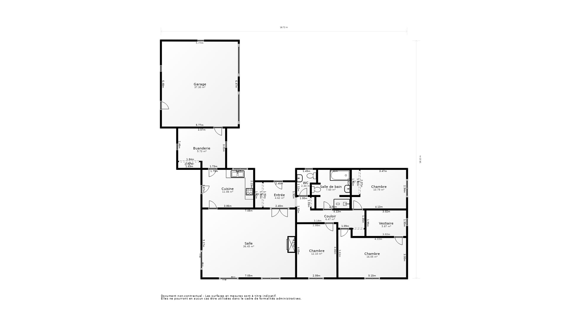 Vente Maison PAUILHAC - 5 pièces - 126 m² - (32500)