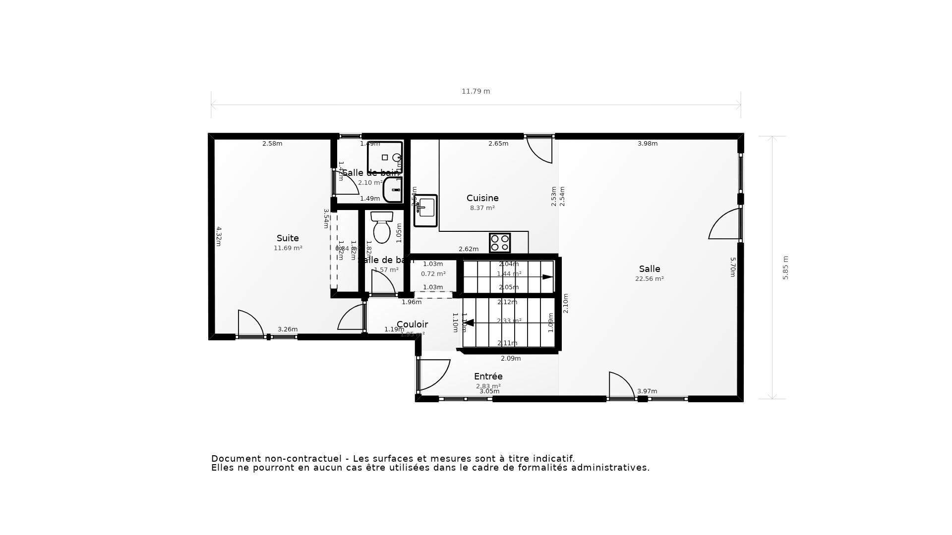 Vente Maison FLOIRAC - 5 pièces - 109 m² - (33270)