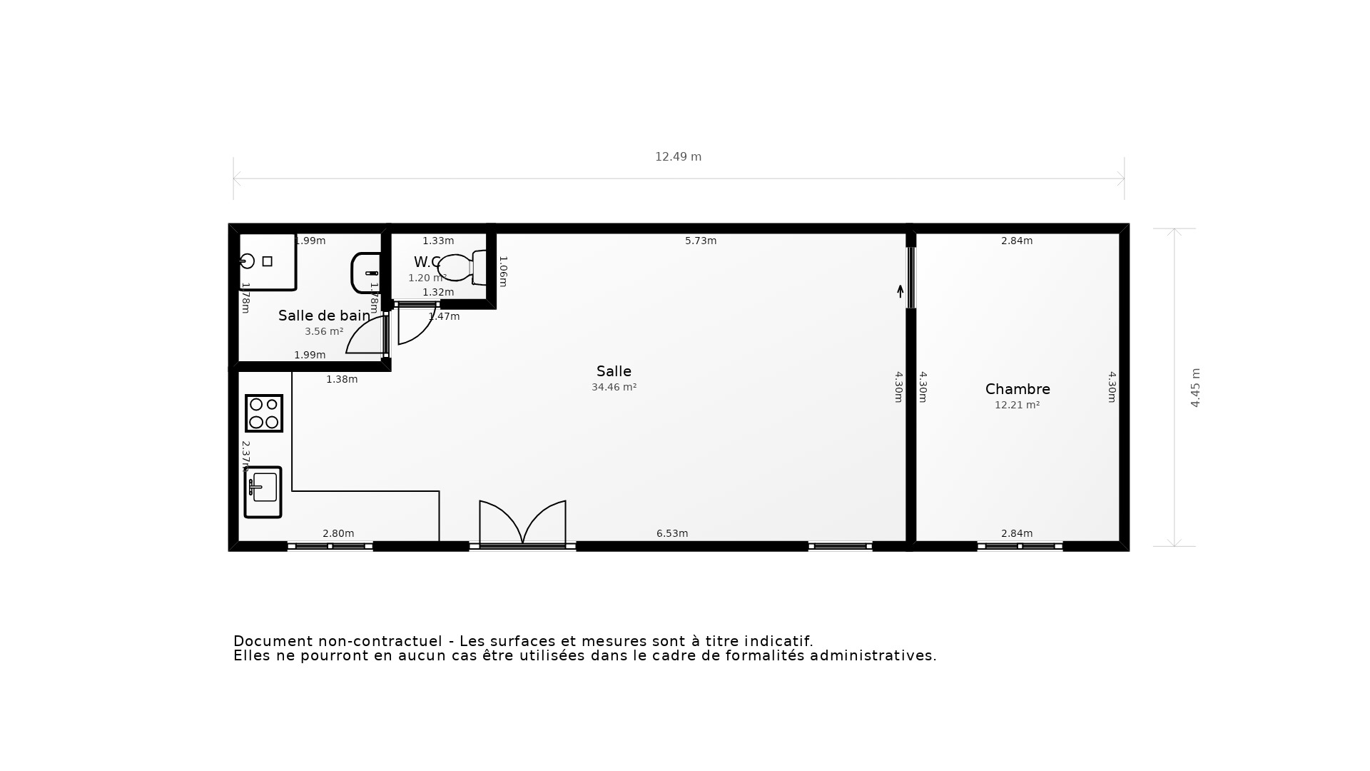 Vente Maison LE CHATEAU D OLERON - 2 pièces - 44 m² - (17480)