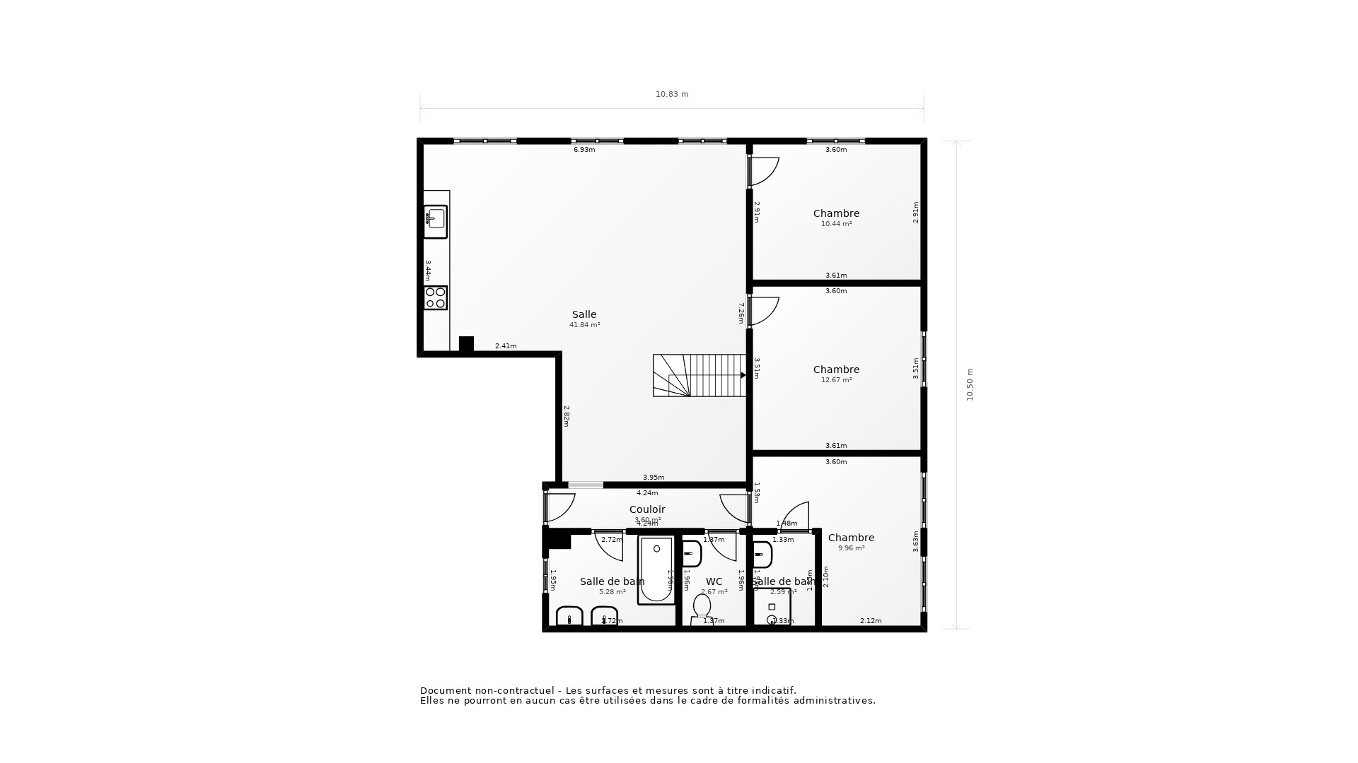 Vente Appartement LYON 01 - 6 pièces - 131 m² - (69001)