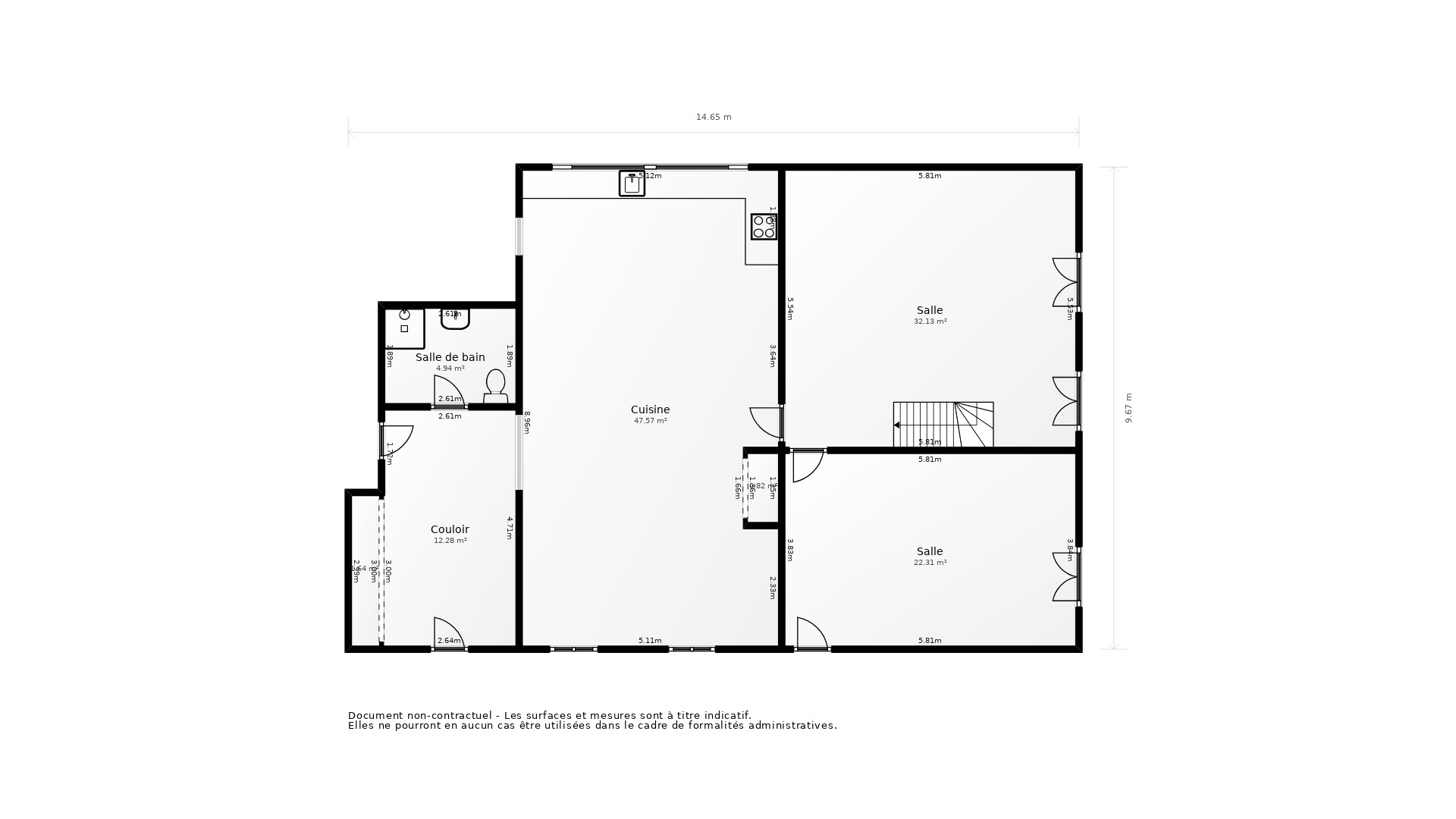 Vente Maison ROQUECOURBE - 11 pièces - 374 m² - (81210)