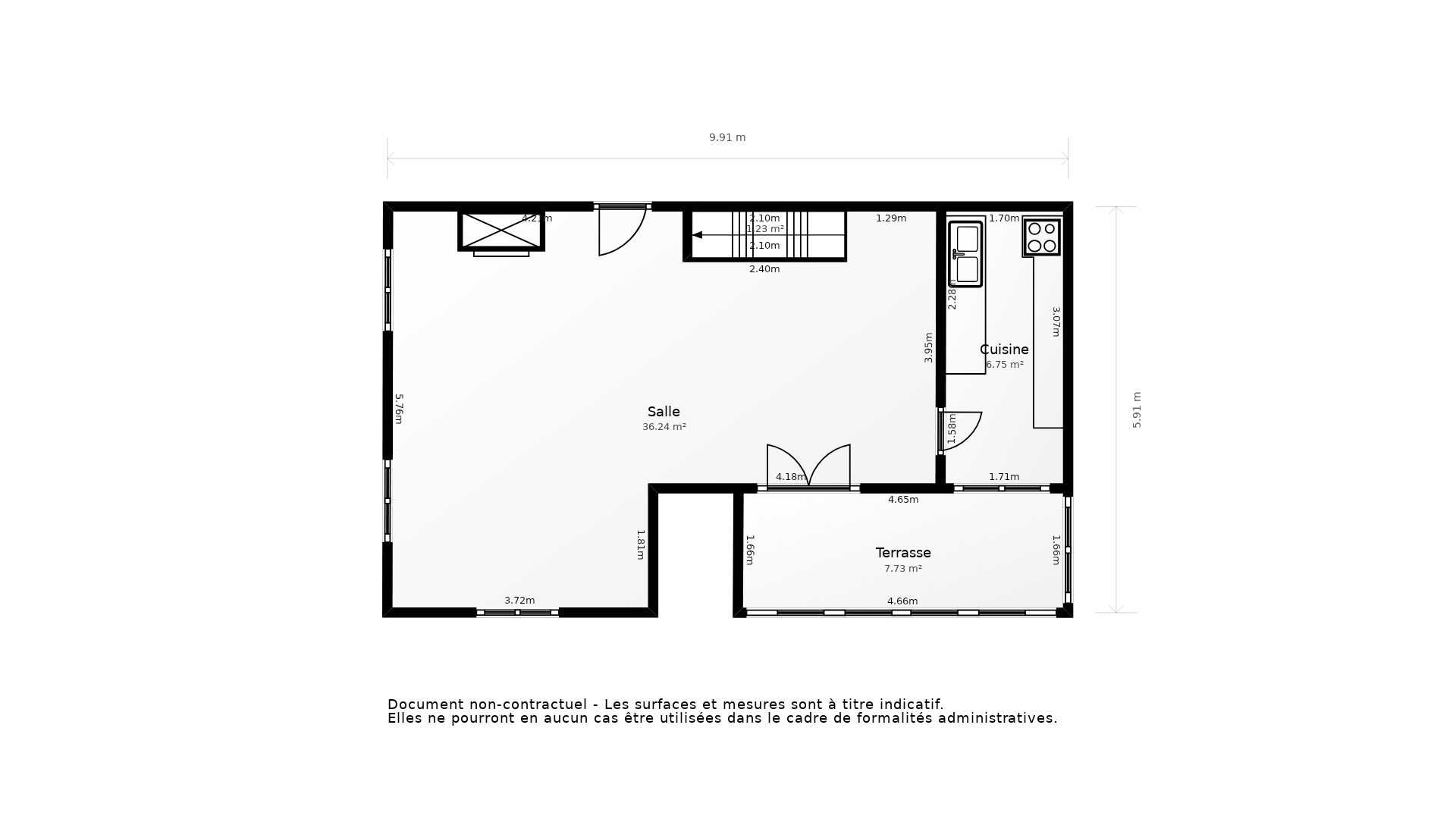 Vente Maison LE TEICH - 3 pièces - 78 m² - (33470)