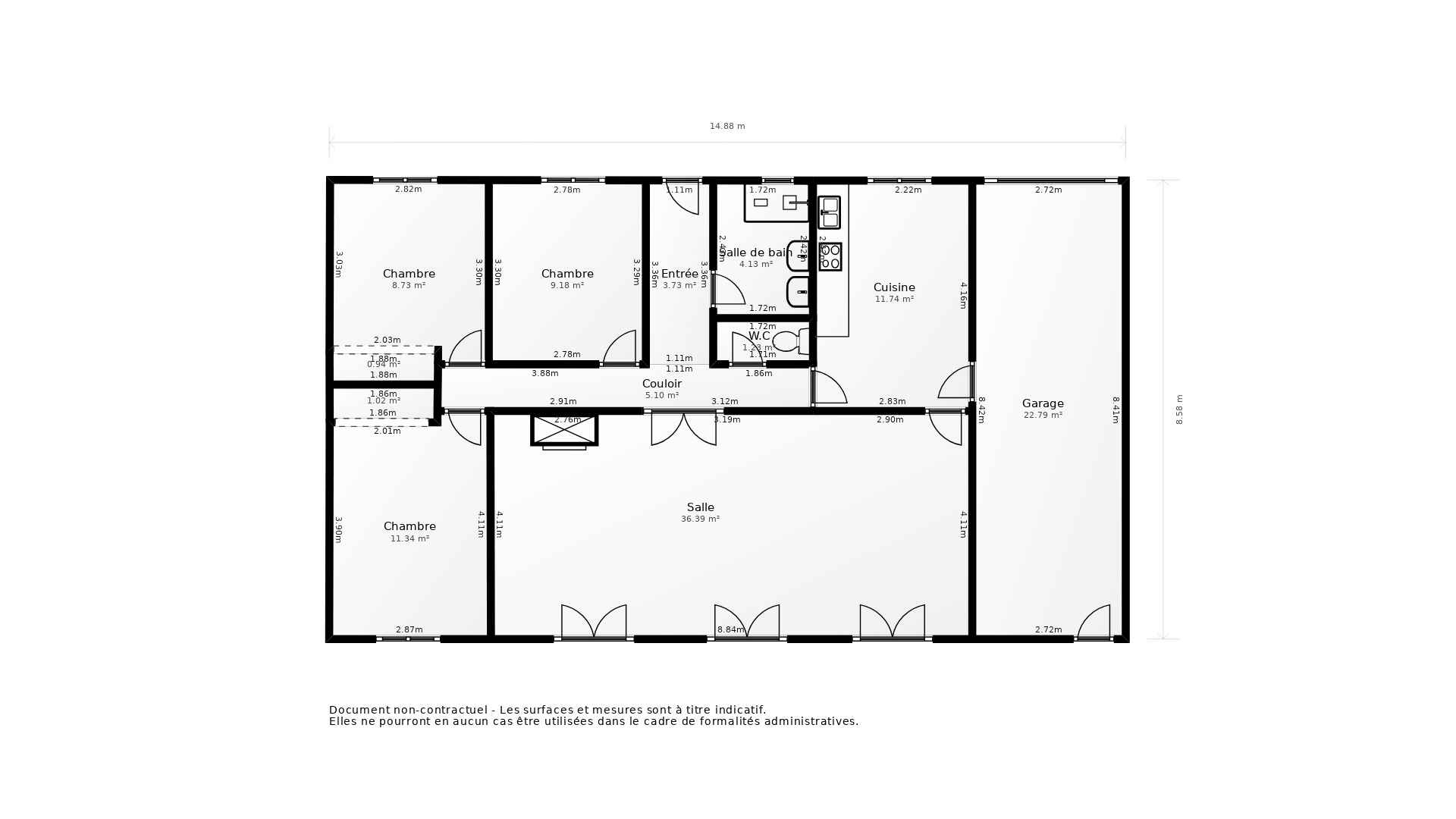 Vente Maison DOMPIERRE SUR YON - 5 pièces - 95 m² - (85170)