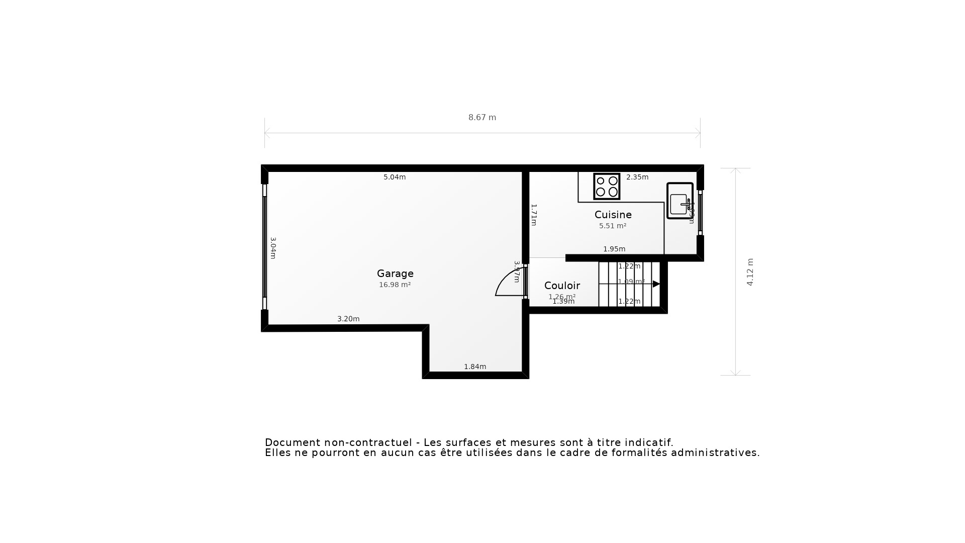 Vente Maison ST GEORGES DE DIDONNE - 2 pièces - 74 m² - (17110)